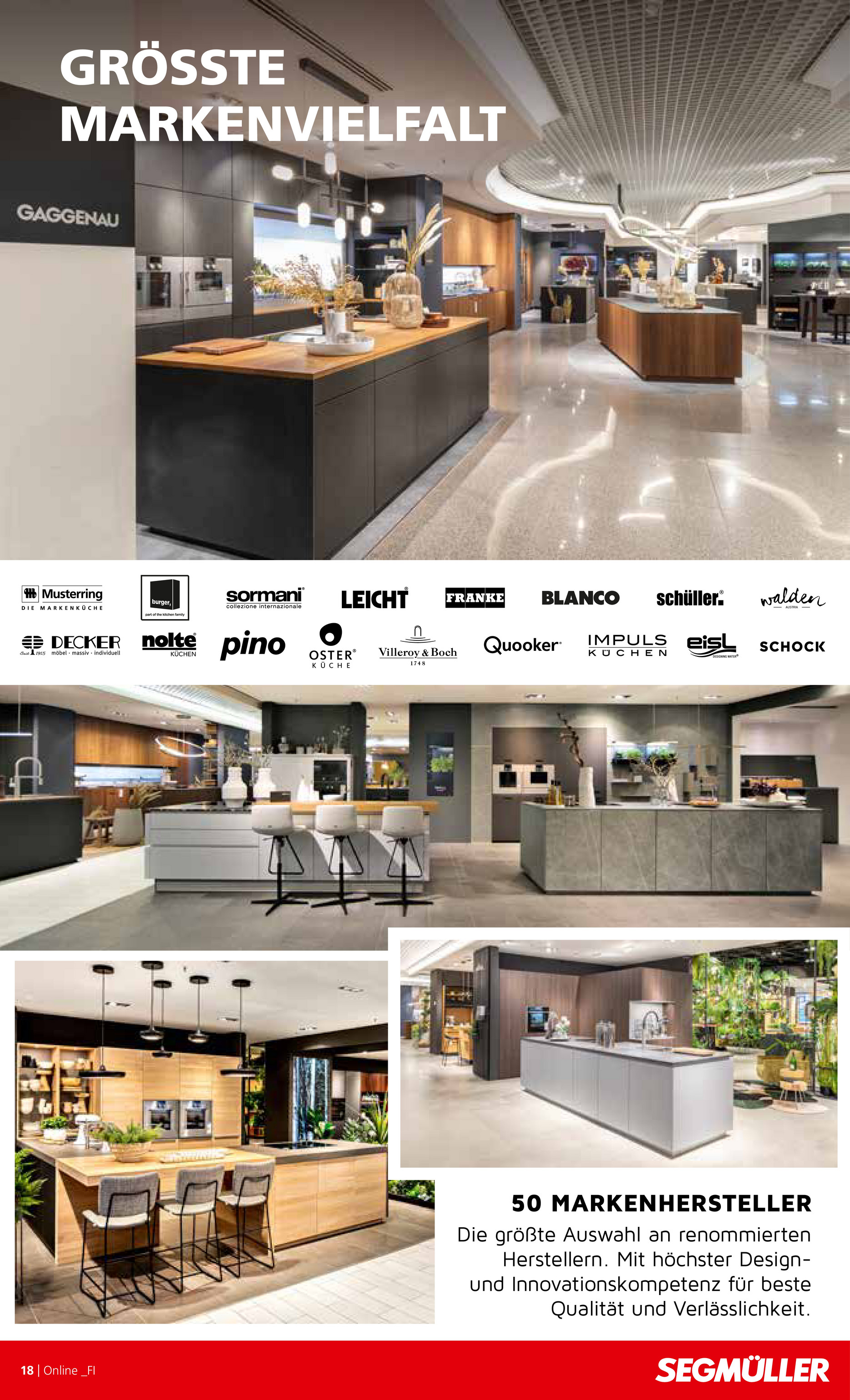 segmueller - SEGMÜLLER - Küchen Spezial-Prospekt gültig vom 30.08. bis 04.10. - page: 18