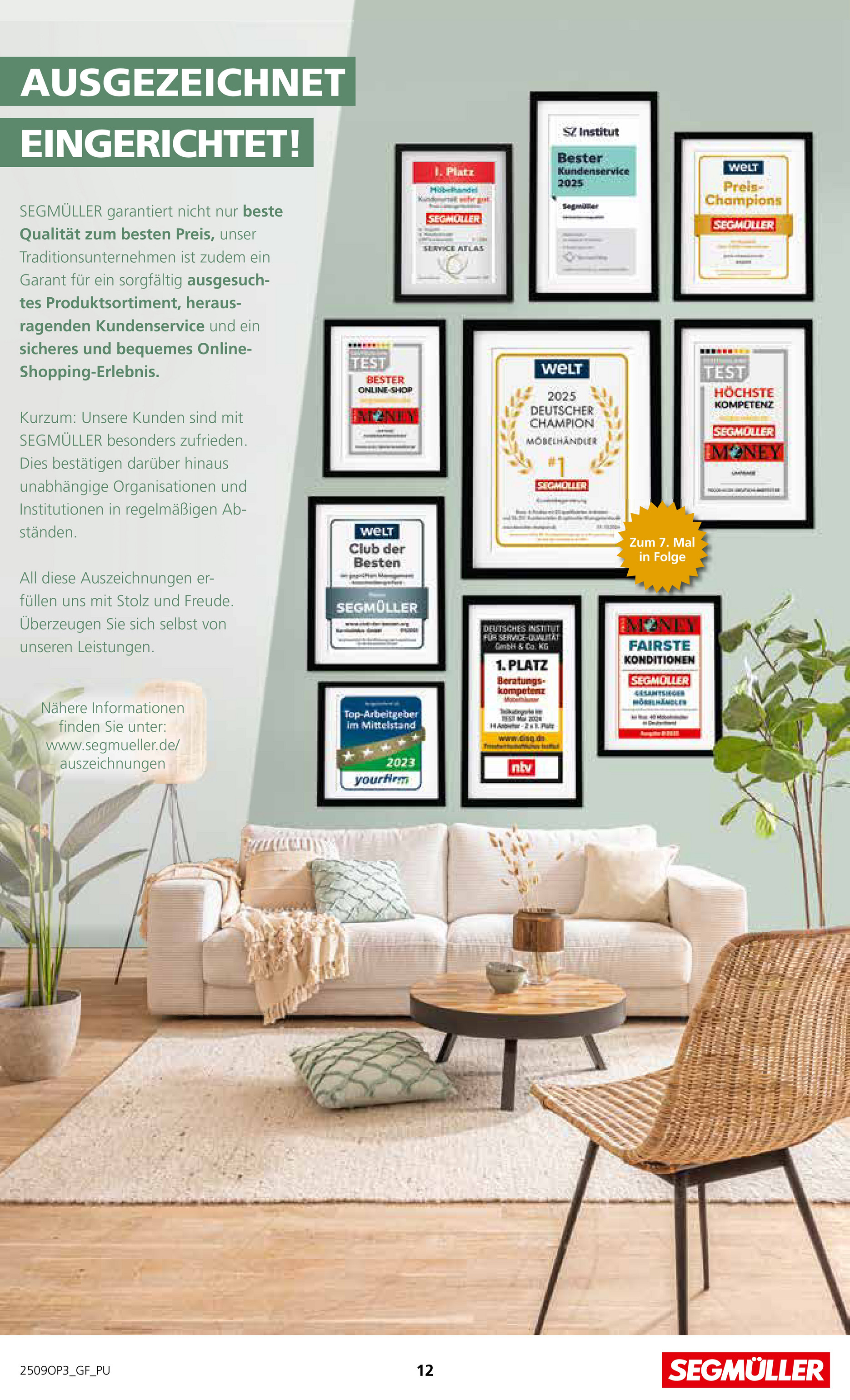 segmueller - SEGMÜLLER - Garderoben & Spiegel Spezial-Prospekt gültig vom 01.09. bis 30.11. - page: 12