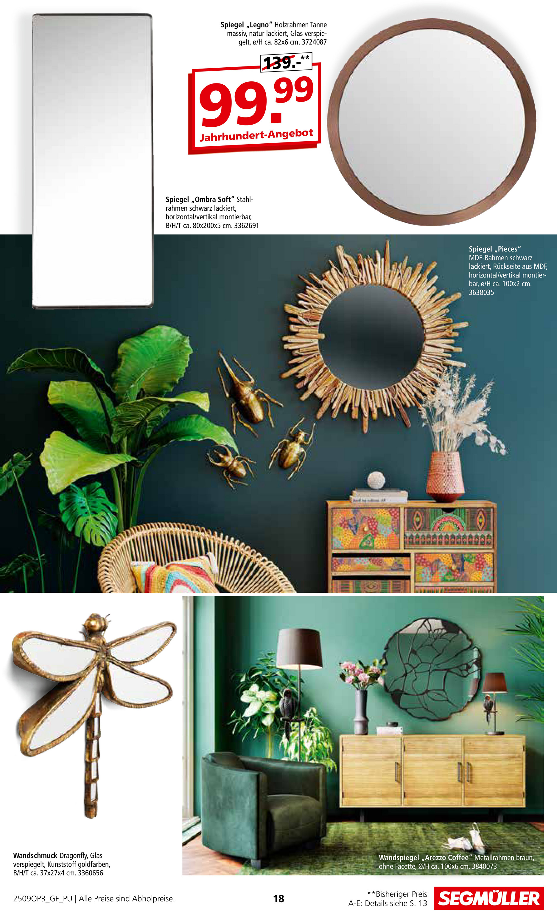 segmueller - SEGMÜLLER - Garderoben & Spiegel Spezial-Prospekt gültig vom 01.09. bis 30.11. - page: 18