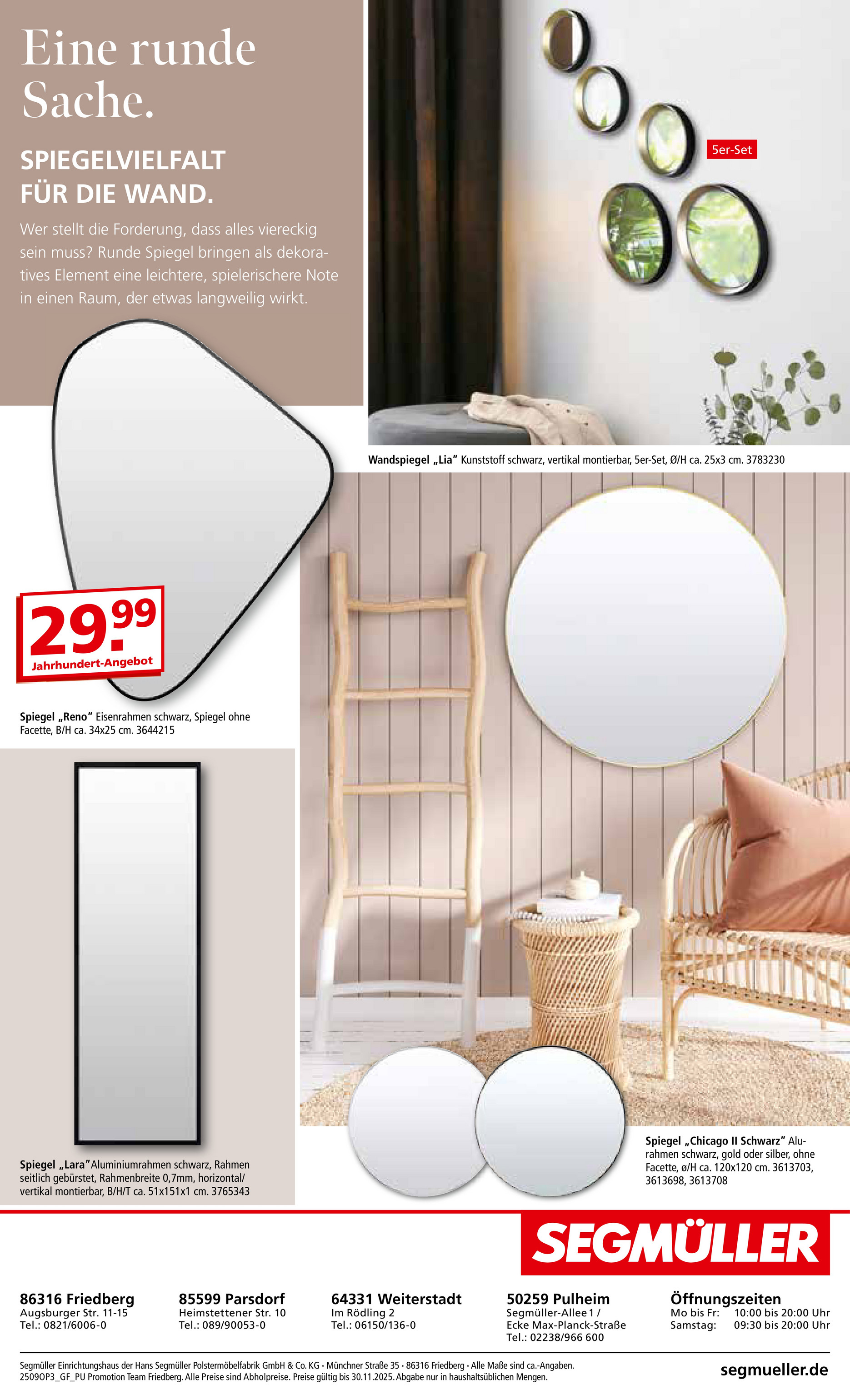 segmueller - SEGMÜLLER - Garderoben & Spiegel Spezial-Prospekt gültig vom 01.09. bis 30.11. - page: 20