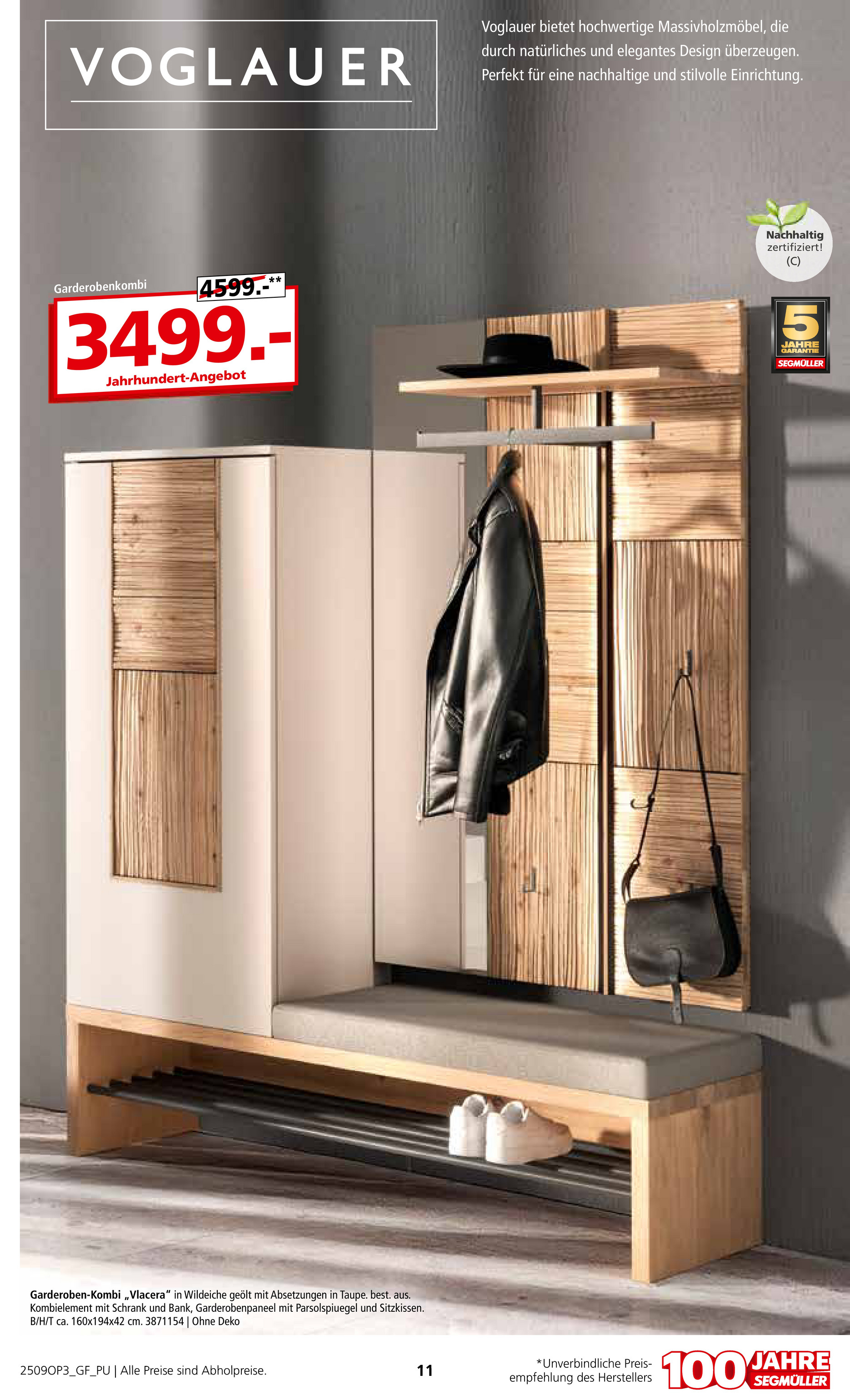 segmueller - SEGMÜLLER - Garderoben & Spiegel Spezial-Prospekt gültig vom 01.09. bis 30.11. - page: 11