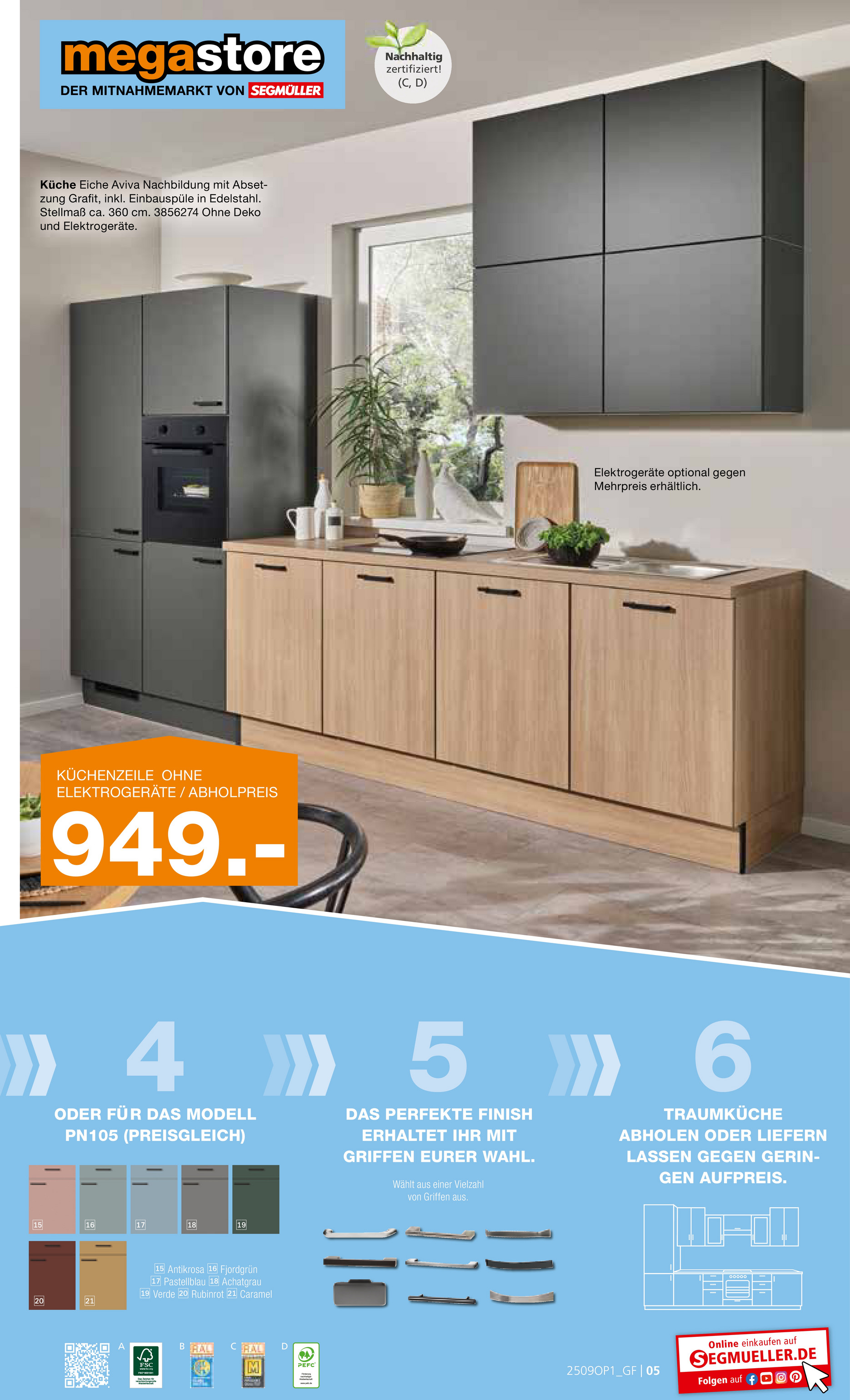 segmueller - SEGMÜLLER - Moderne Küchen Mega Günstig-Prospekt gültig vom 01.09. bis 05.10. - page: 5