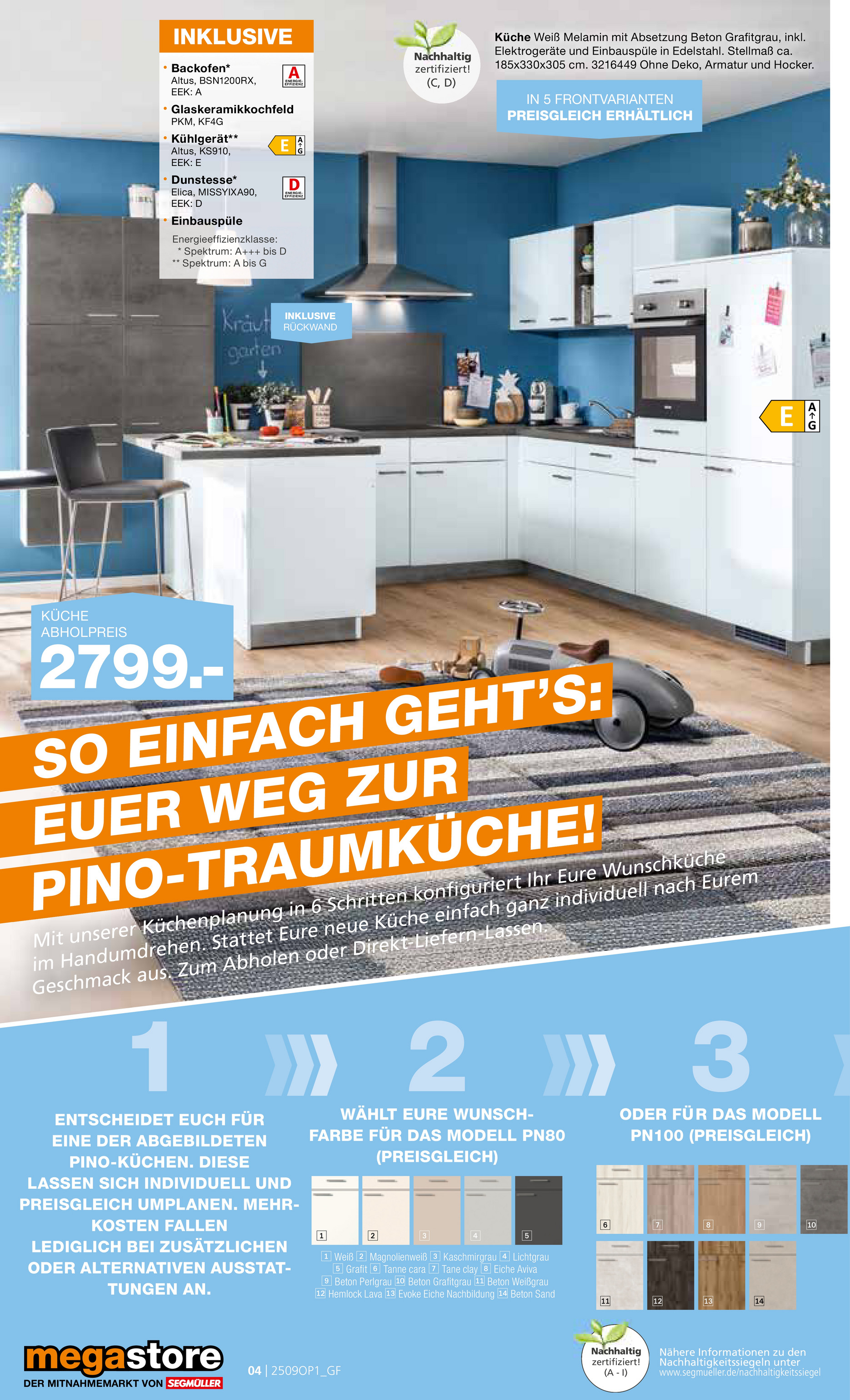 segmueller - SEGMÜLLER - Moderne Küchen Mega Günstig-Prospekt gültig vom 01.09. bis 05.10. - page: 4