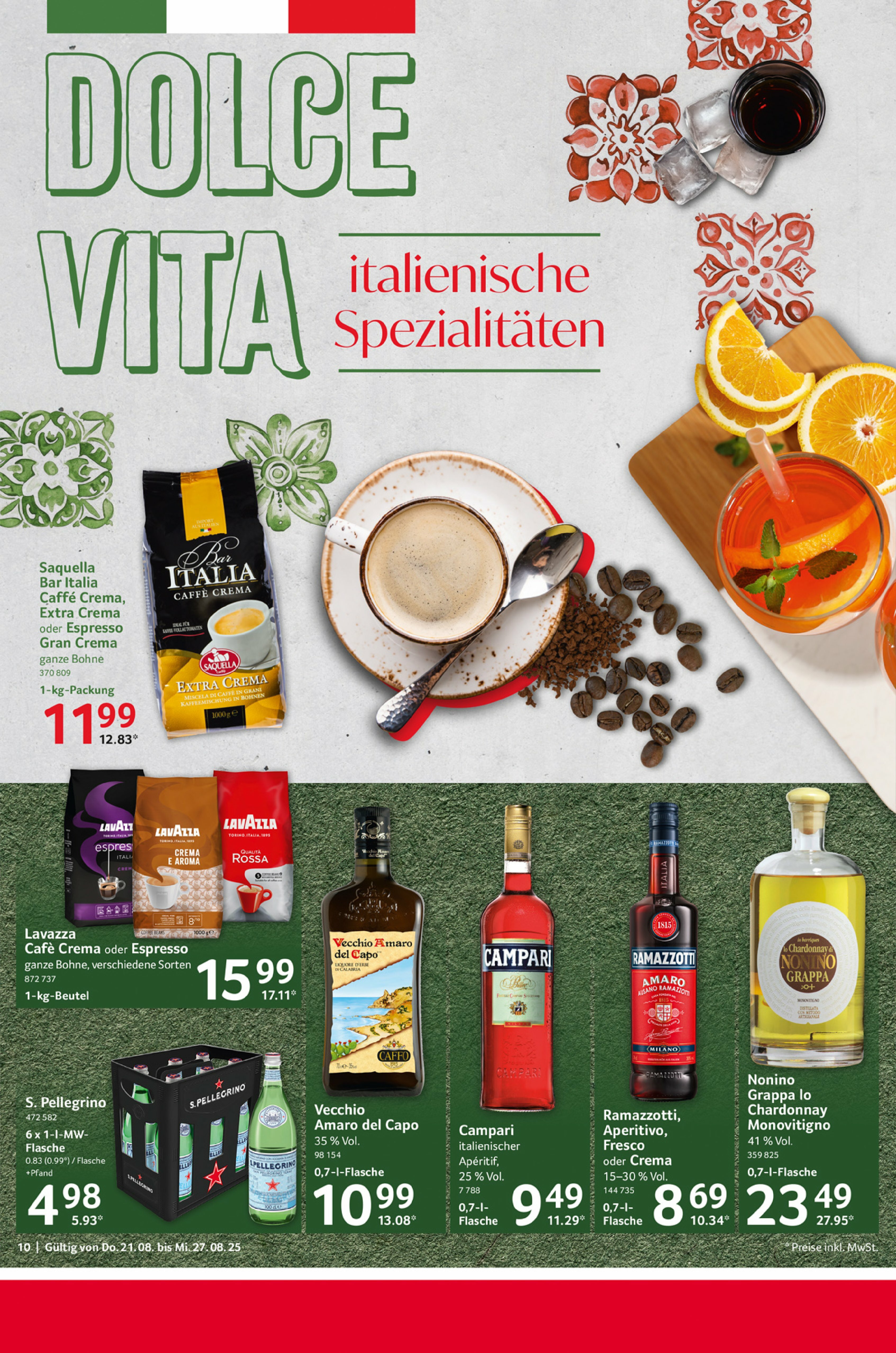 selgros - Selgros - Food-Prospekt gültig vom 21.08. bis 27.08. - page: 10