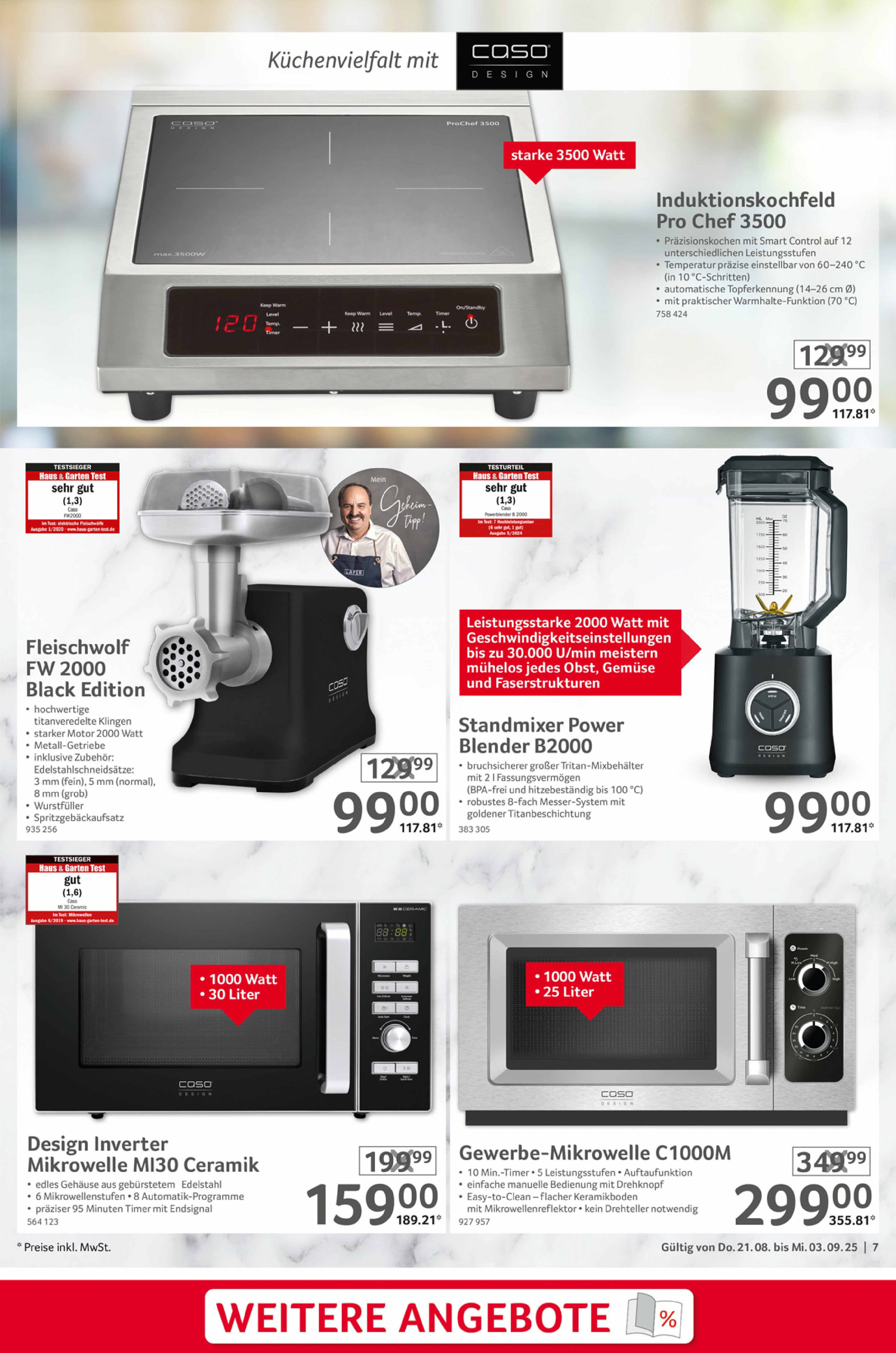 selgros - Selgros - Gastronomie-Prospekt gültig vom 21.08. bis 03.09. - page: 7