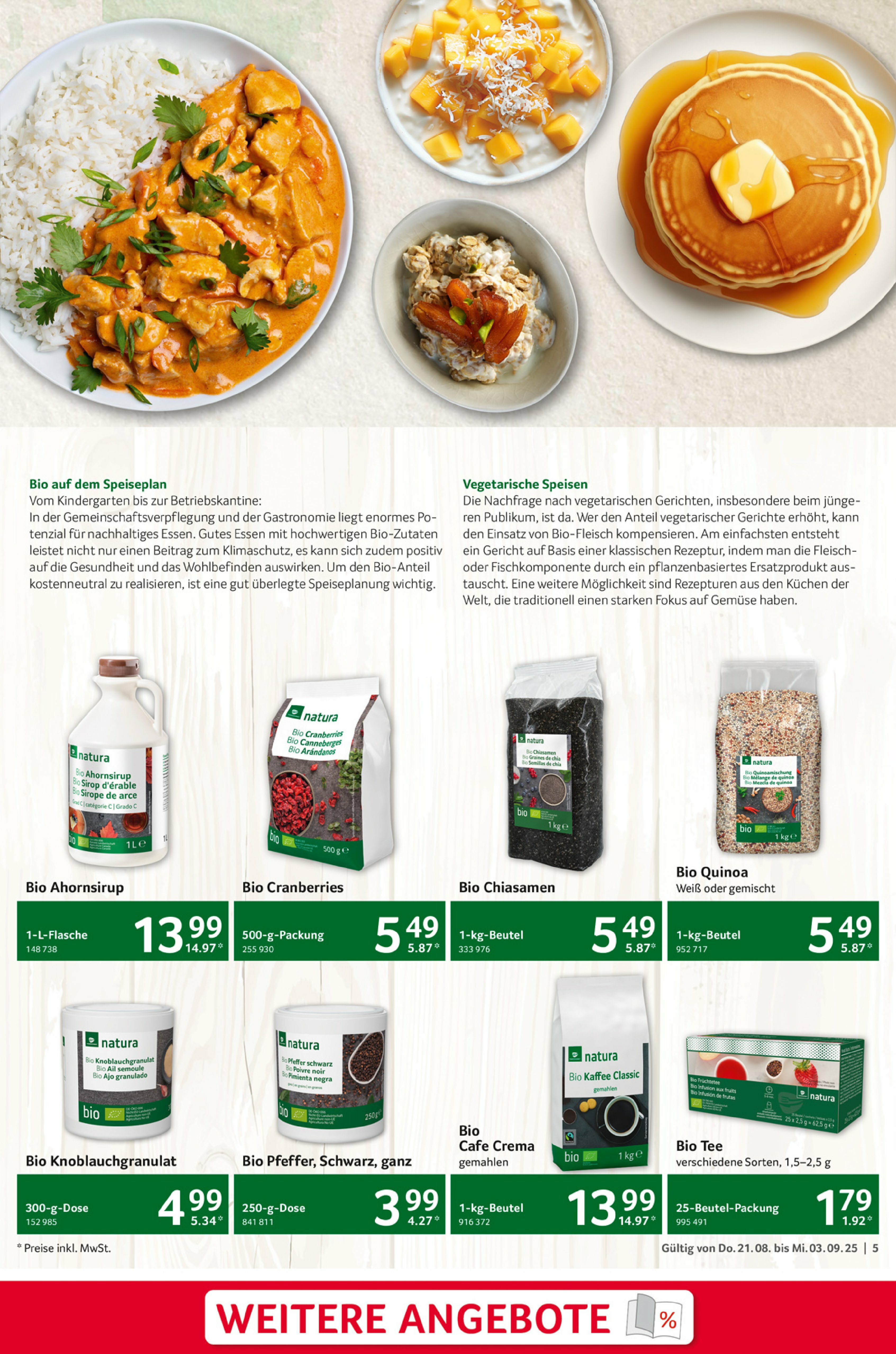 selgros - Selgros - Gastronomie-Prospekt gültig vom 21.08. bis 03.09. - page: 5