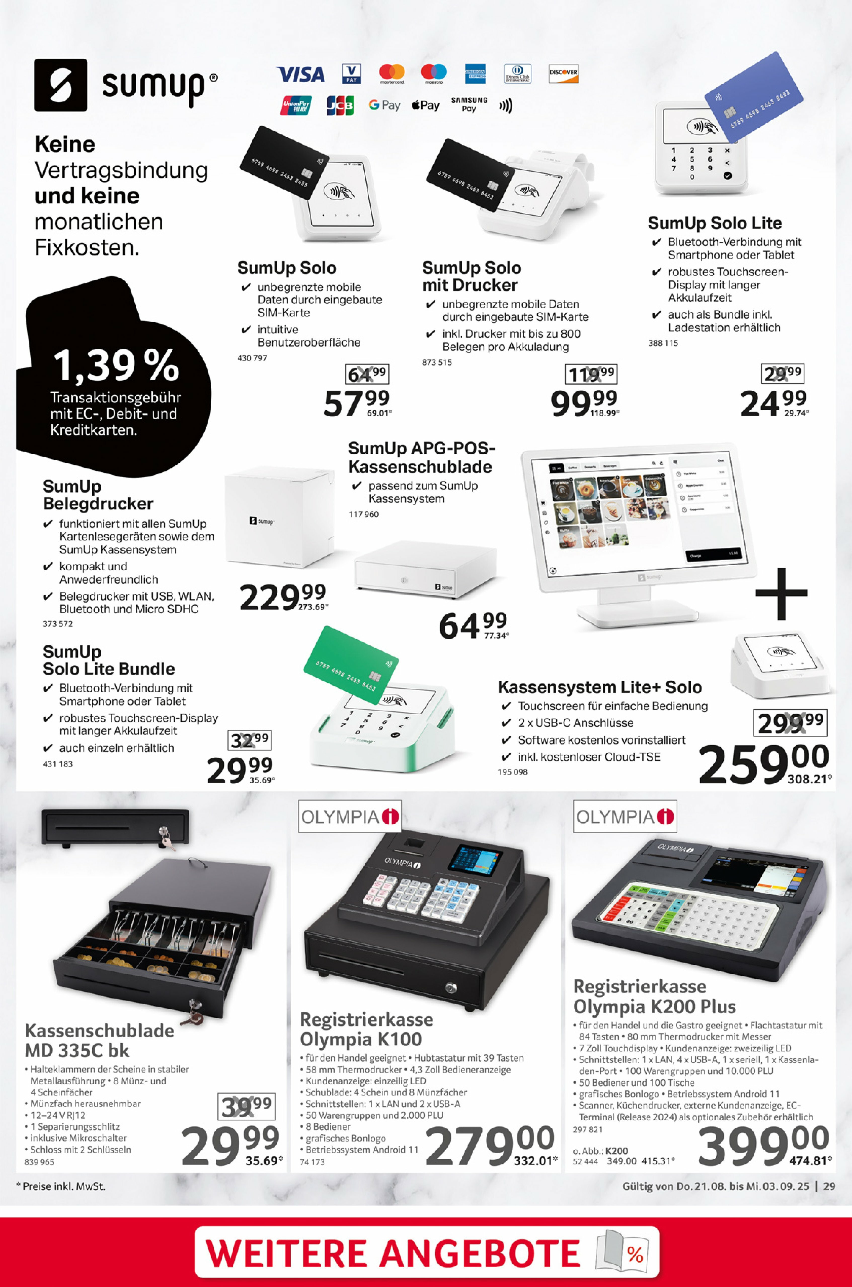 selgros - Selgros - Gastronomie-Prospekt gültig vom 21.08. bis 03.09. - page: 29