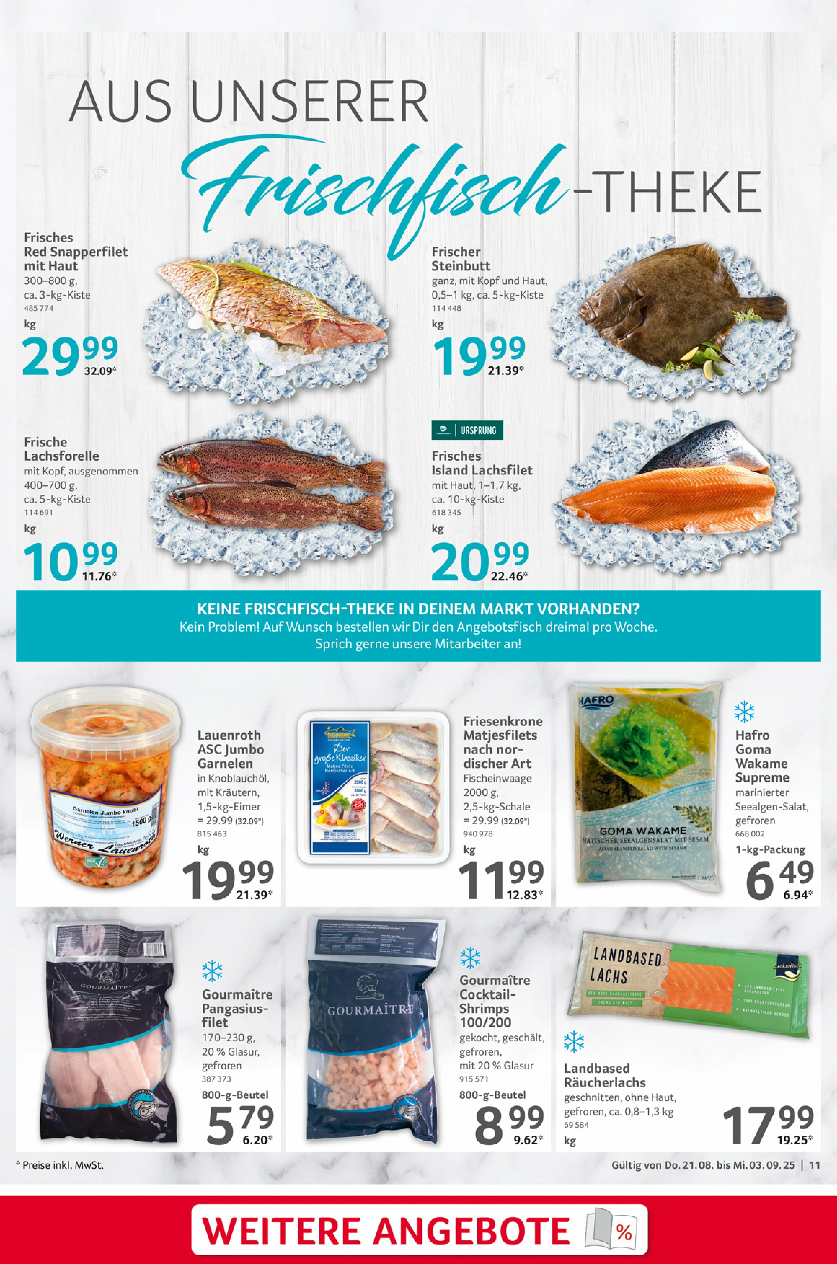 selgros - Selgros - Gastronomie-Prospekt gültig vom 21.08. bis 03.09. - page: 11