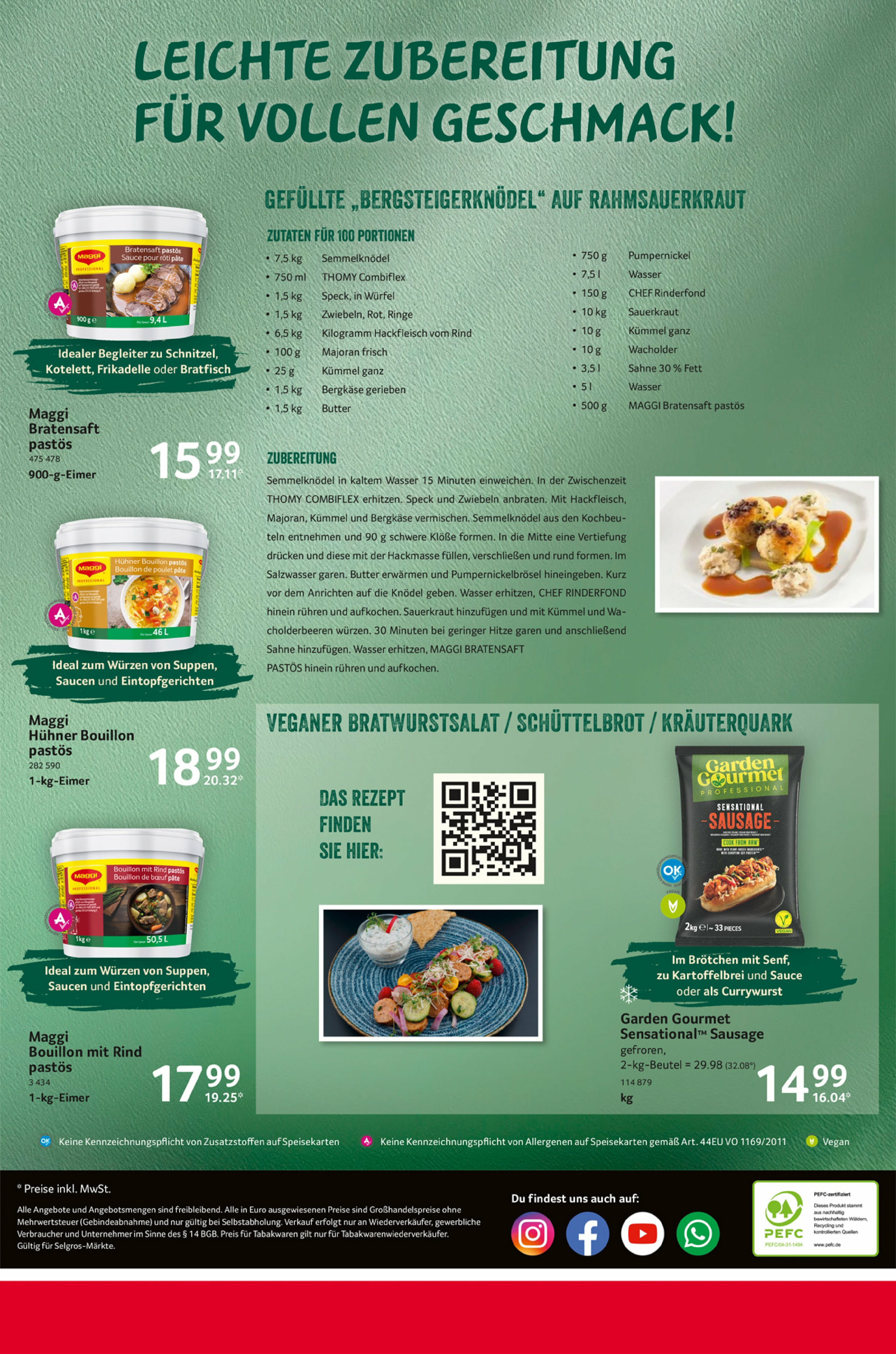 selgros - Selgros - Gastronomie-Prospekt gültig vom 21.08. bis 03.09. - page: 36