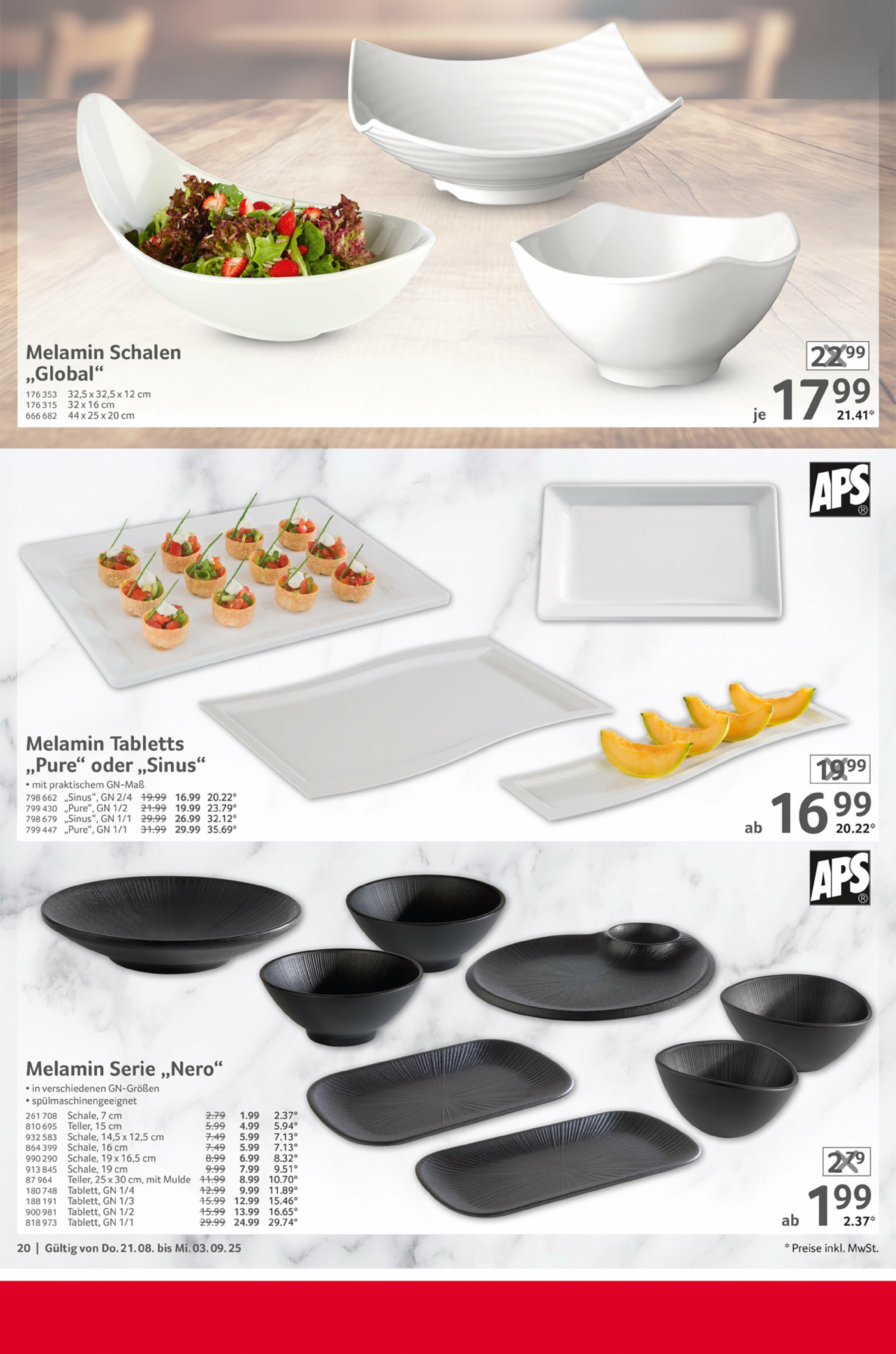 selgros - Selgros - Gastronomie-Prospekt gültig vom 21.08. bis 03.09. - page: 20