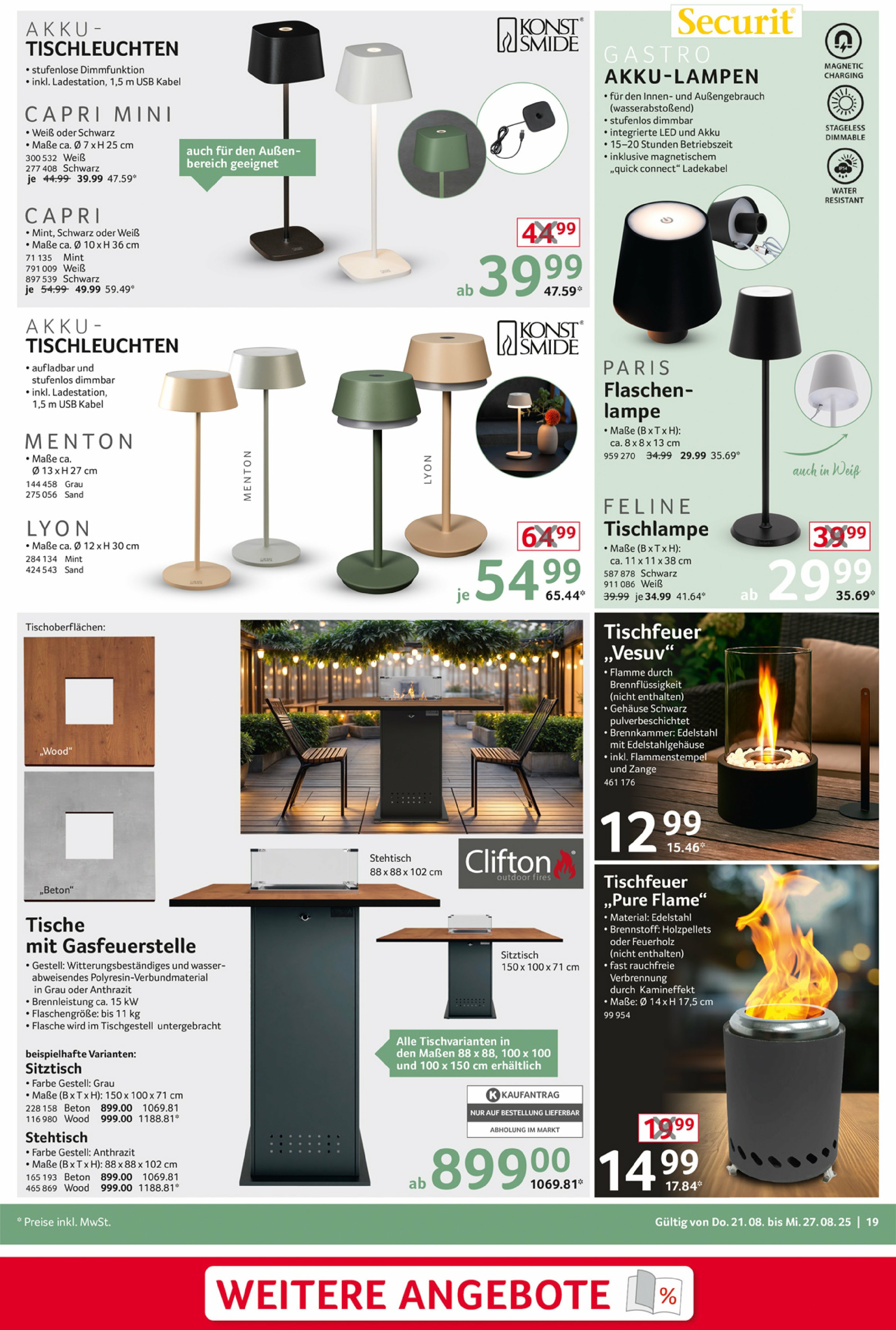 selgros - Selgros - Non Food-Prospekt gültig vom 21.08. bis 27.08. - page: 19