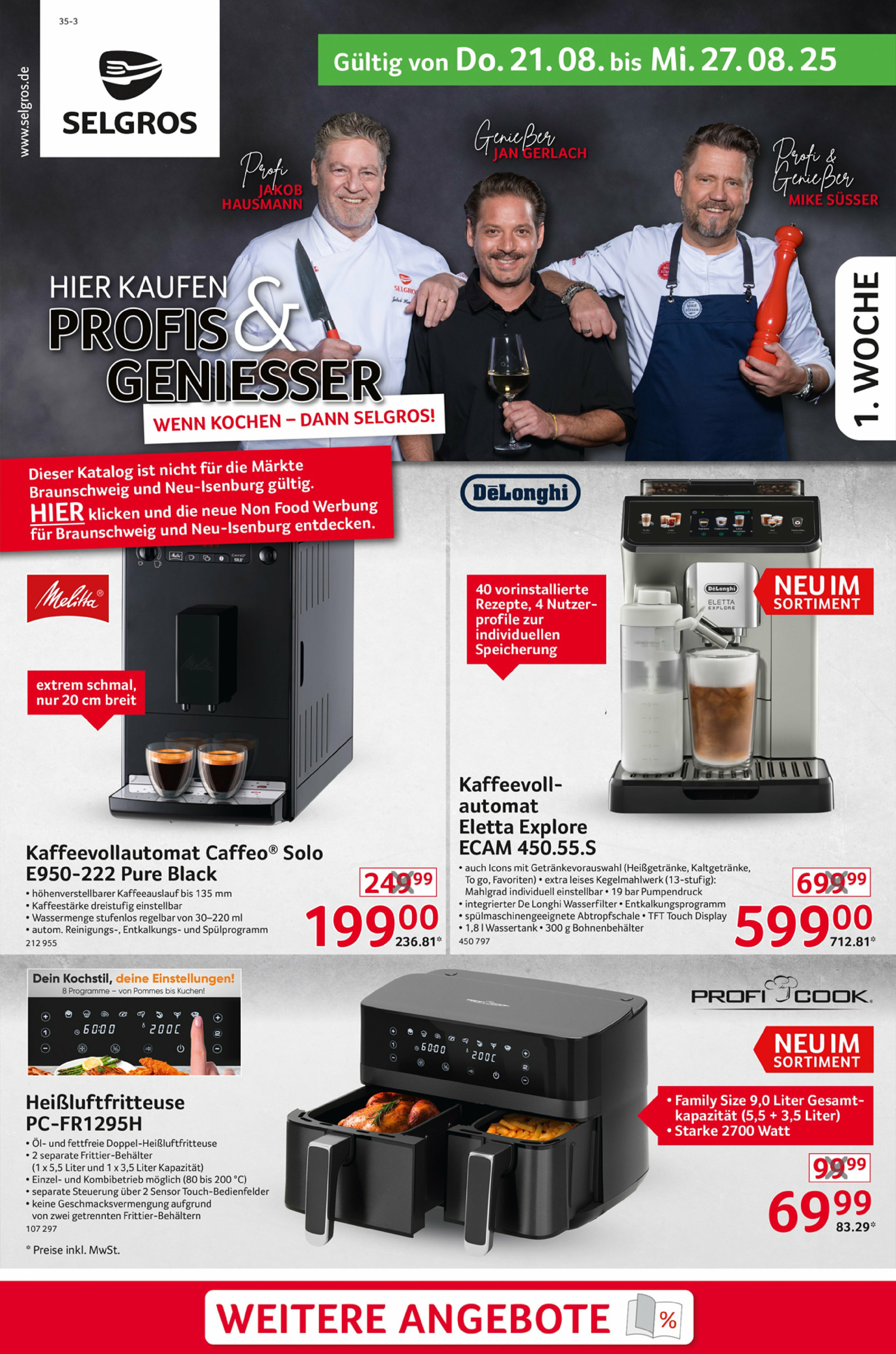 selgros - Selgros - Non Food-Prospekt gültig vom 21.08. bis 27.08.