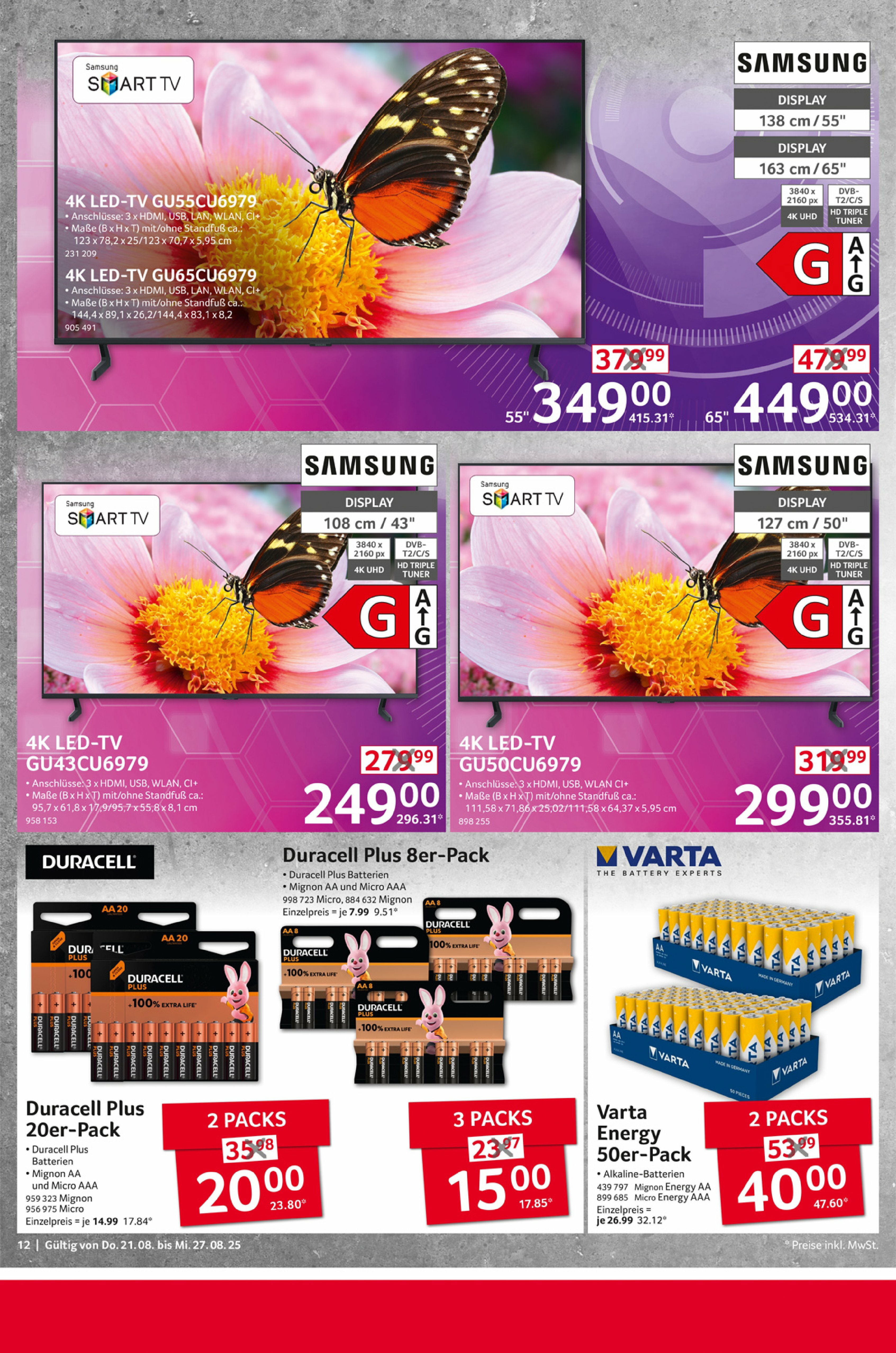 selgros - Selgros - Non Food-Prospekt gültig vom 21.08. bis 27.08. - page: 12