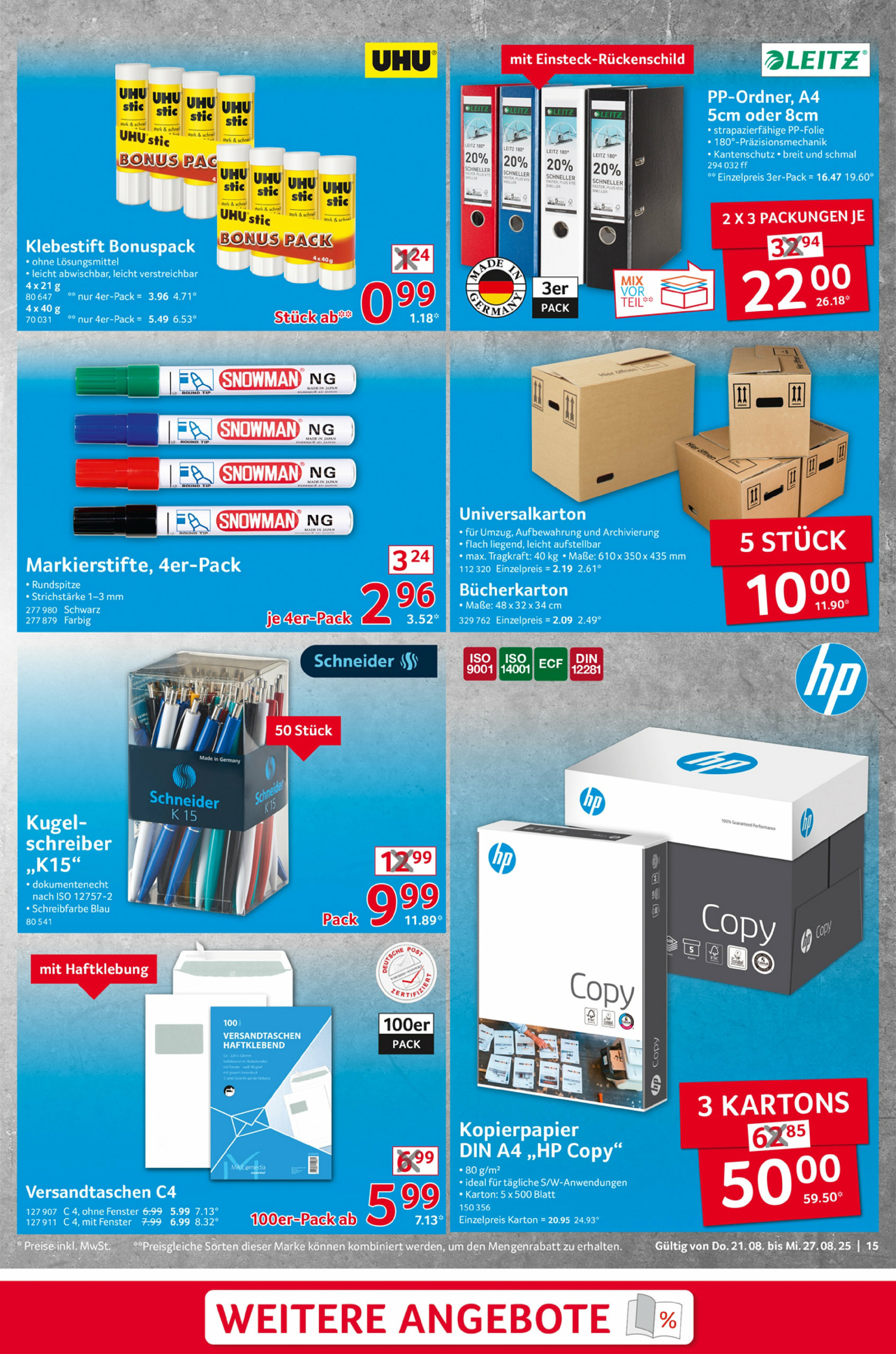 selgros - Selgros - Non Food-Prospekt gültig vom 21.08. bis 27.08. - page: 15