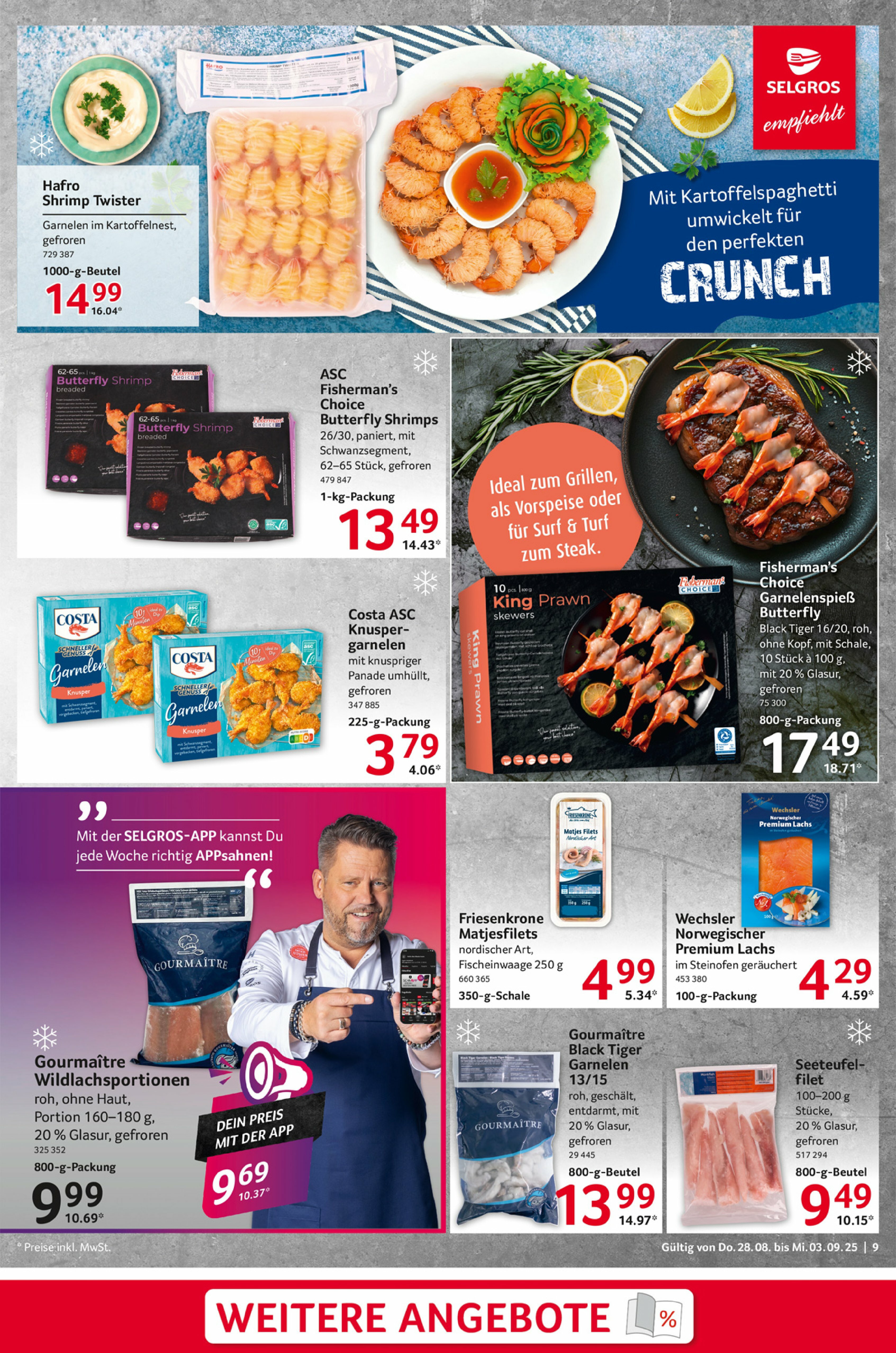 selgros - Selgros - Food-Prospekt gültig vom 28.08. bis 03.09. - page: 9