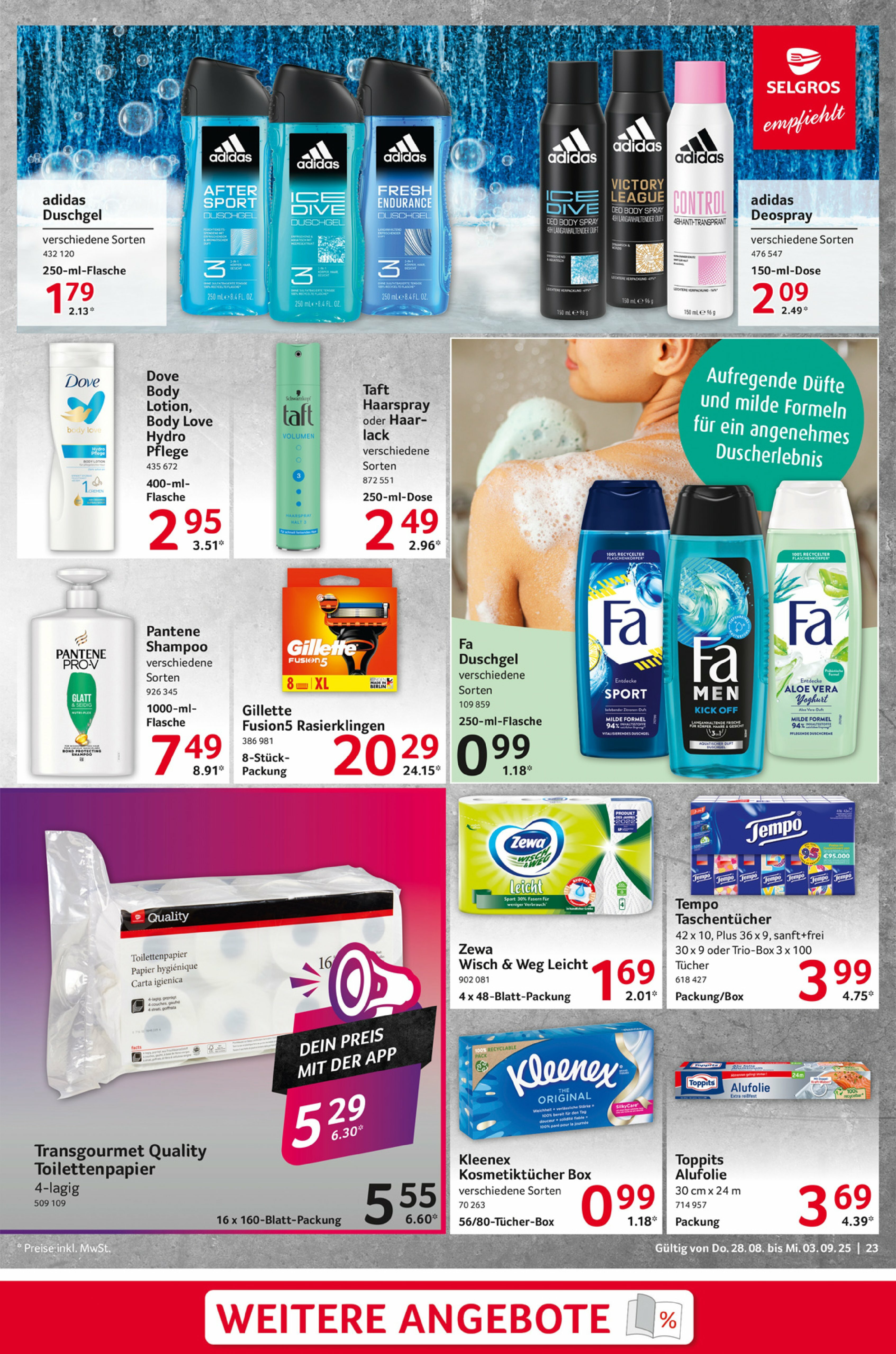 selgros - Selgros - Food-Prospekt gültig vom 28.08. bis 03.09. - page: 23