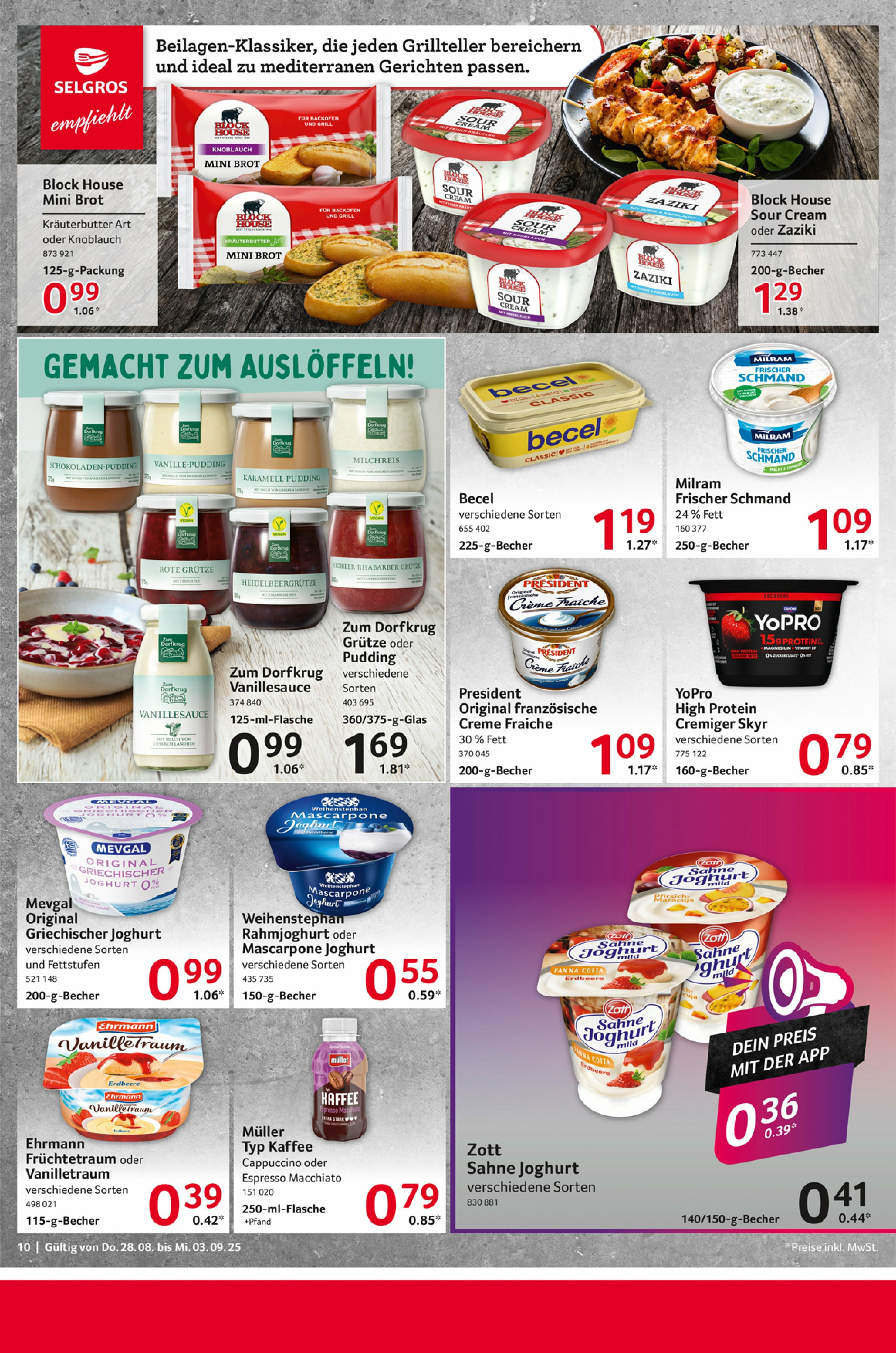 selgros - Selgros - Food-Prospekt gültig vom 28.08. bis 03.09. - page: 10