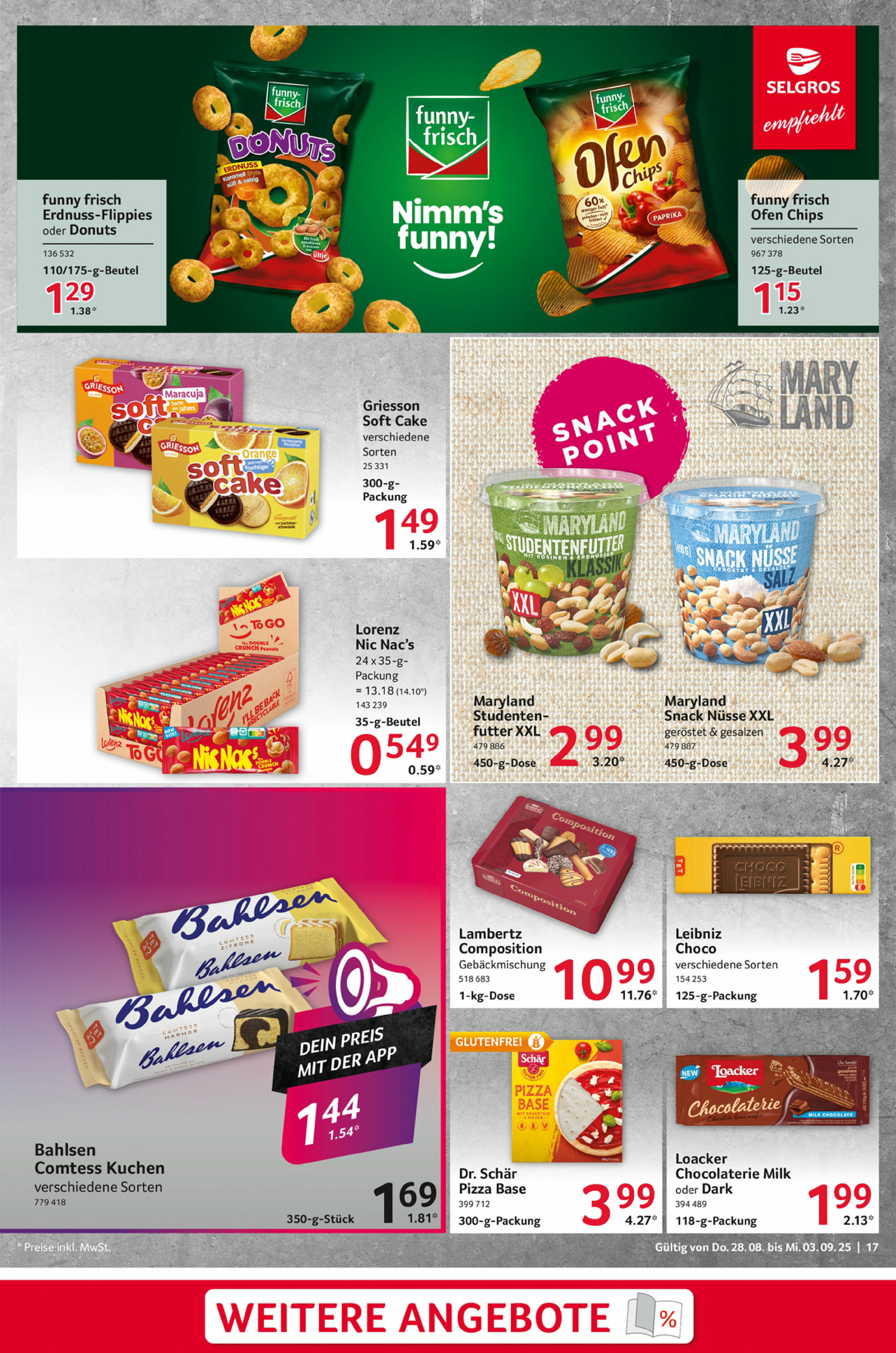 selgros - Selgros - Food-Prospekt gültig vom 28.08. bis 03.09. - page: 17