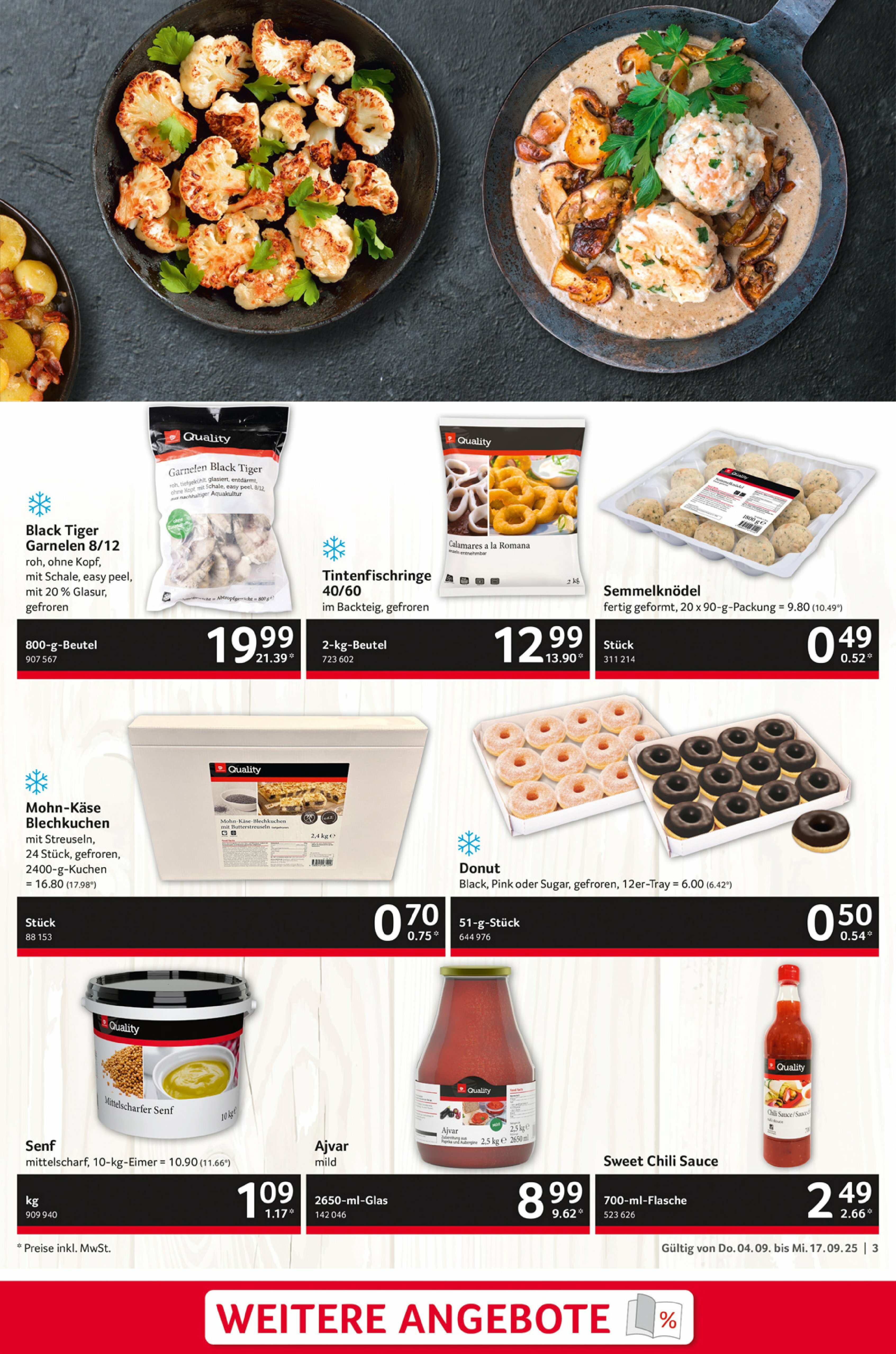 selgros - Selgros - Gastro-Prospekt gültig vom 04.09. bis 17.09. - page: 3