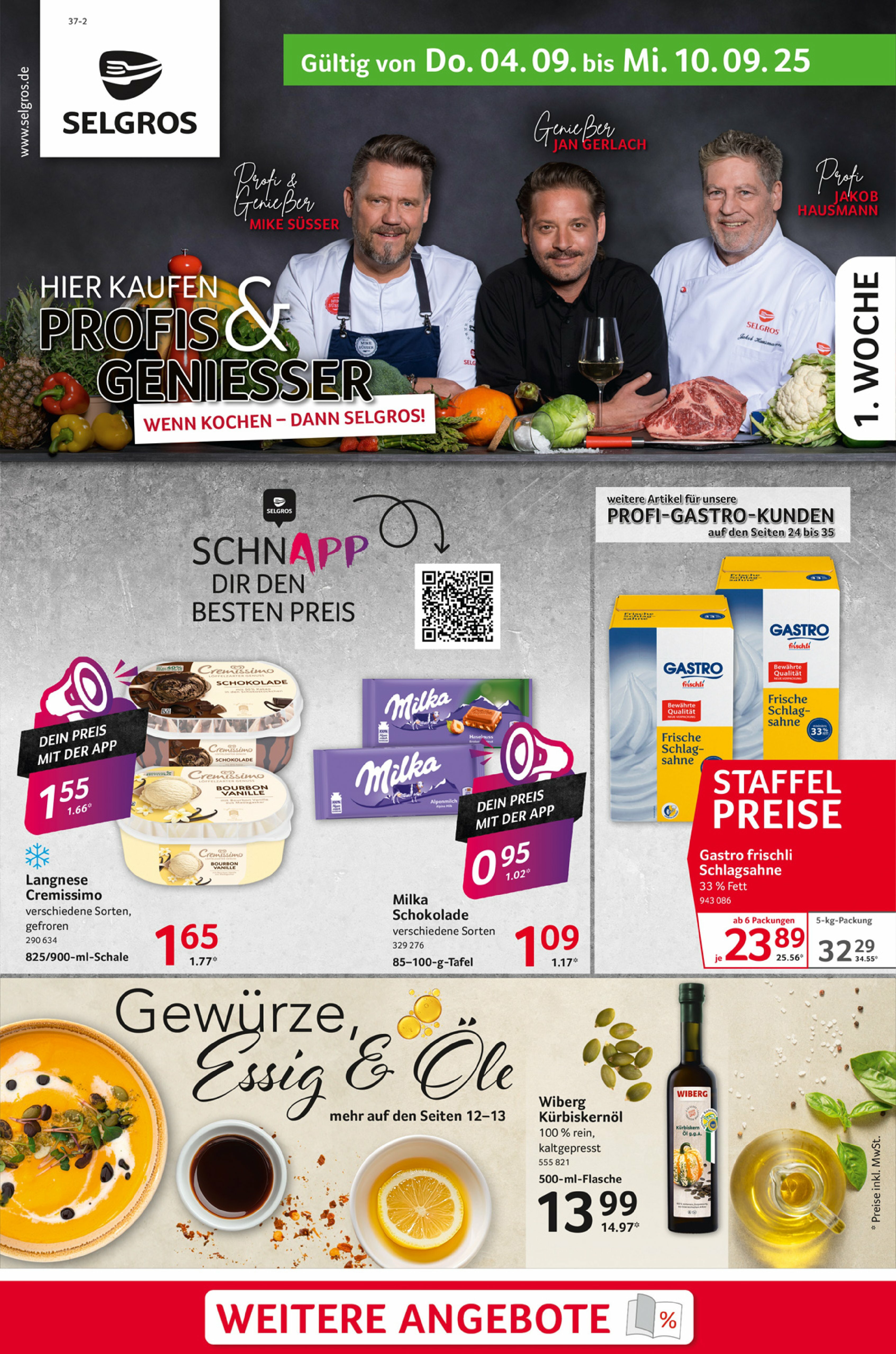 selgros - Selgros - Food-Prospekt gültig vom 04.09. bis 10.09.