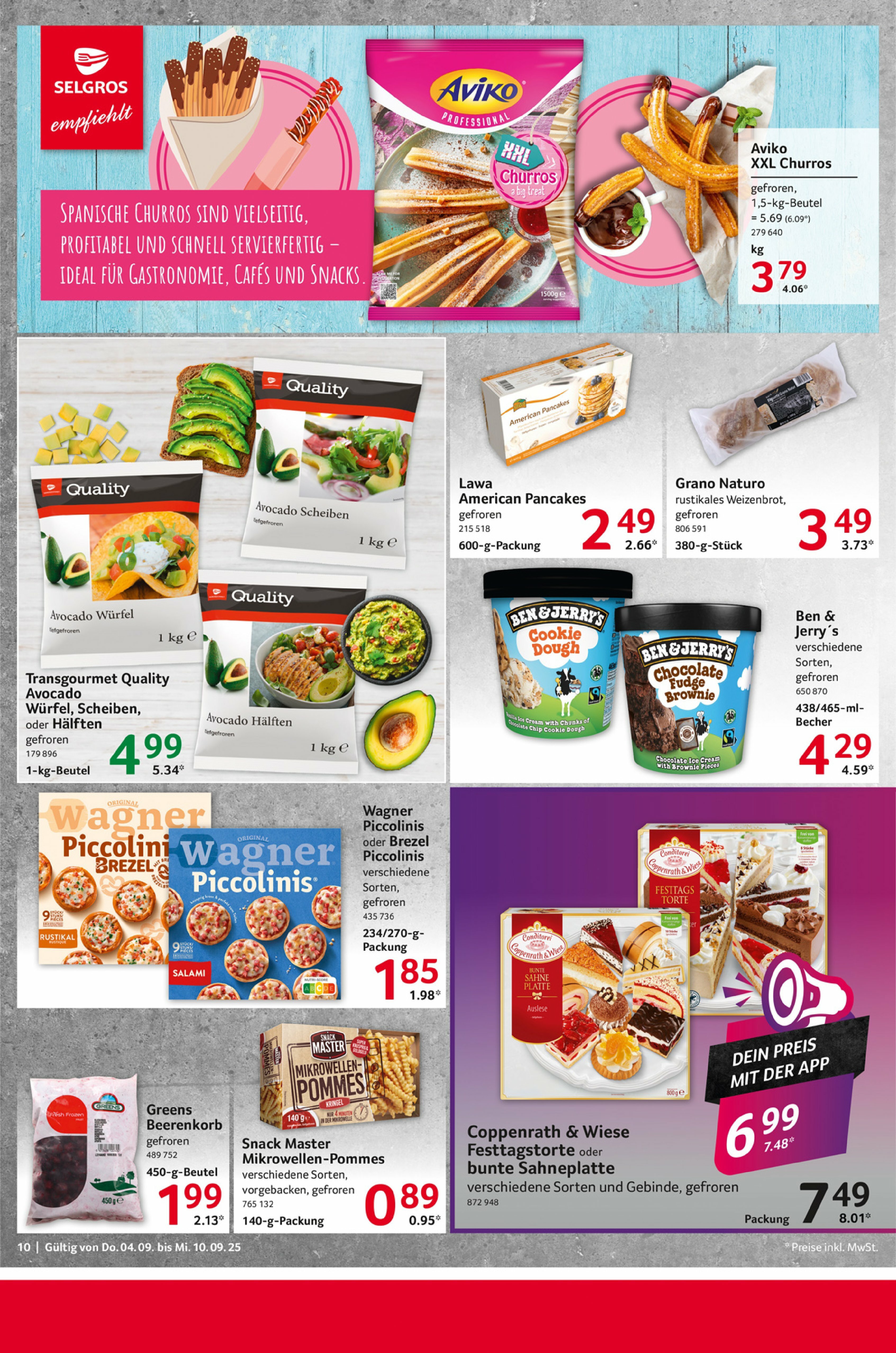 selgros - Selgros - Food-Prospekt gültig vom 04.09. bis 10.09. - page: 10