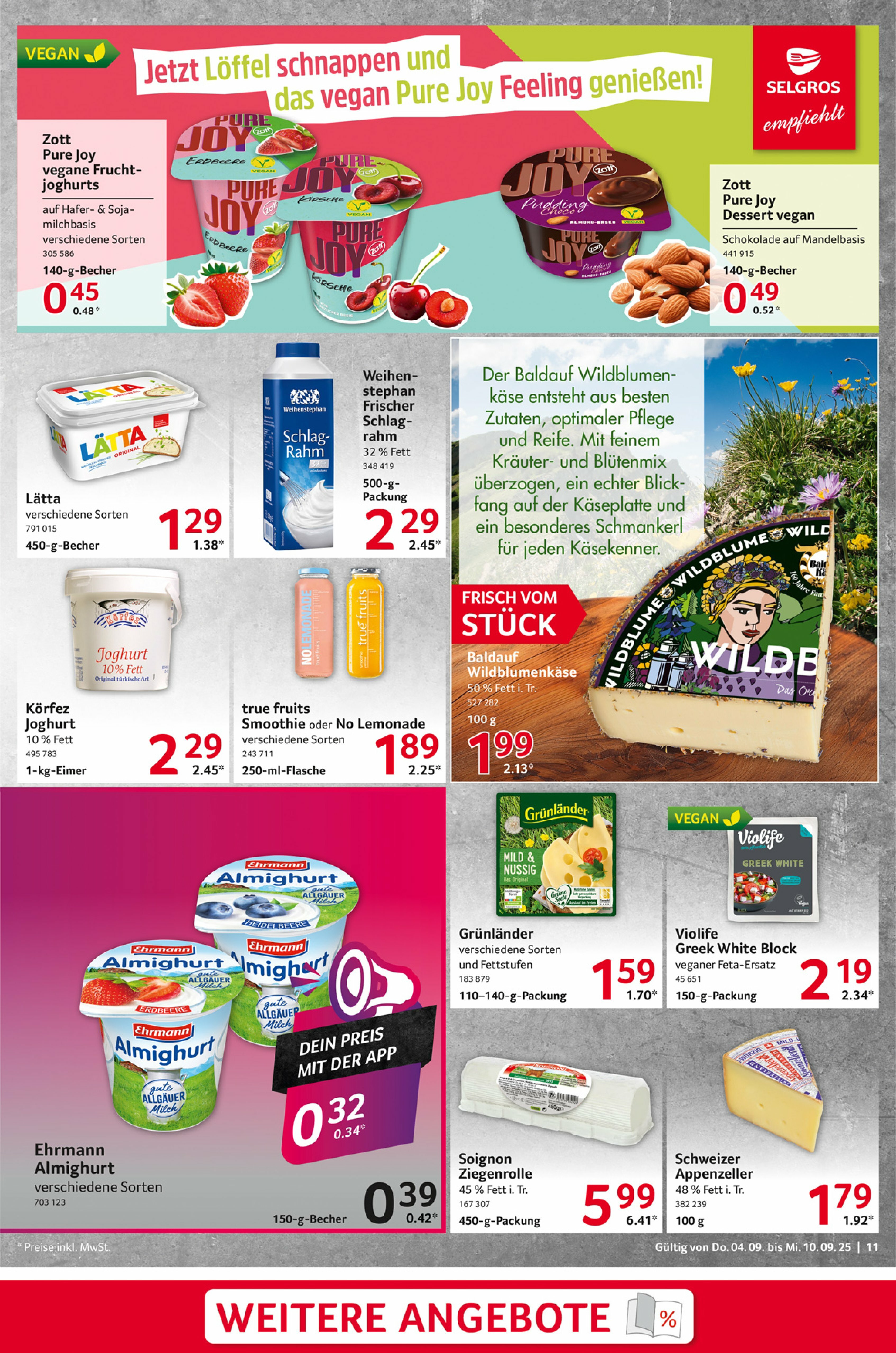 selgros - Selgros - Food-Prospekt gültig vom 04.09. bis 10.09. - page: 11