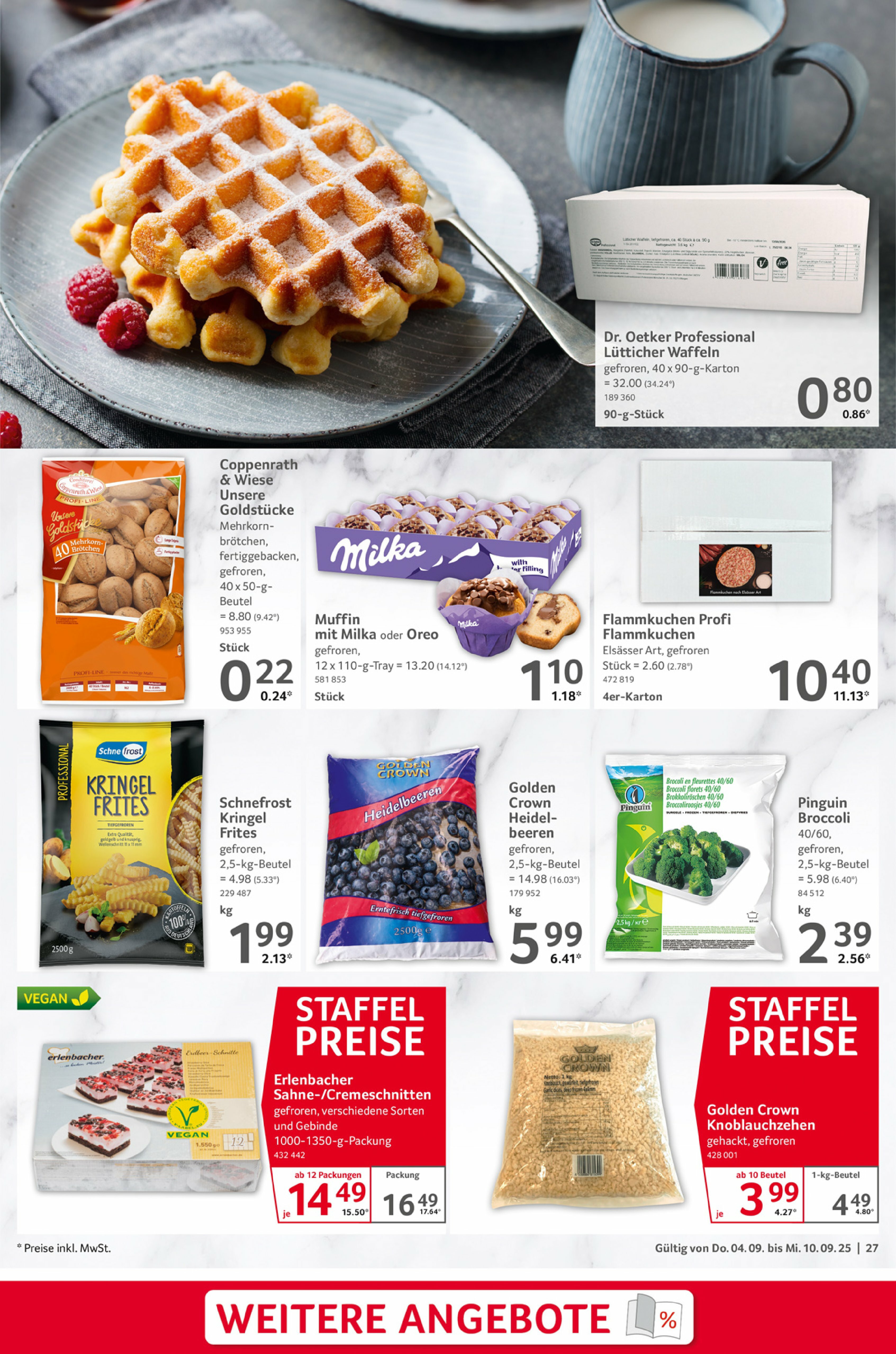 selgros - Selgros - Food-Prospekt gültig vom 04.09. bis 10.09. - page: 27