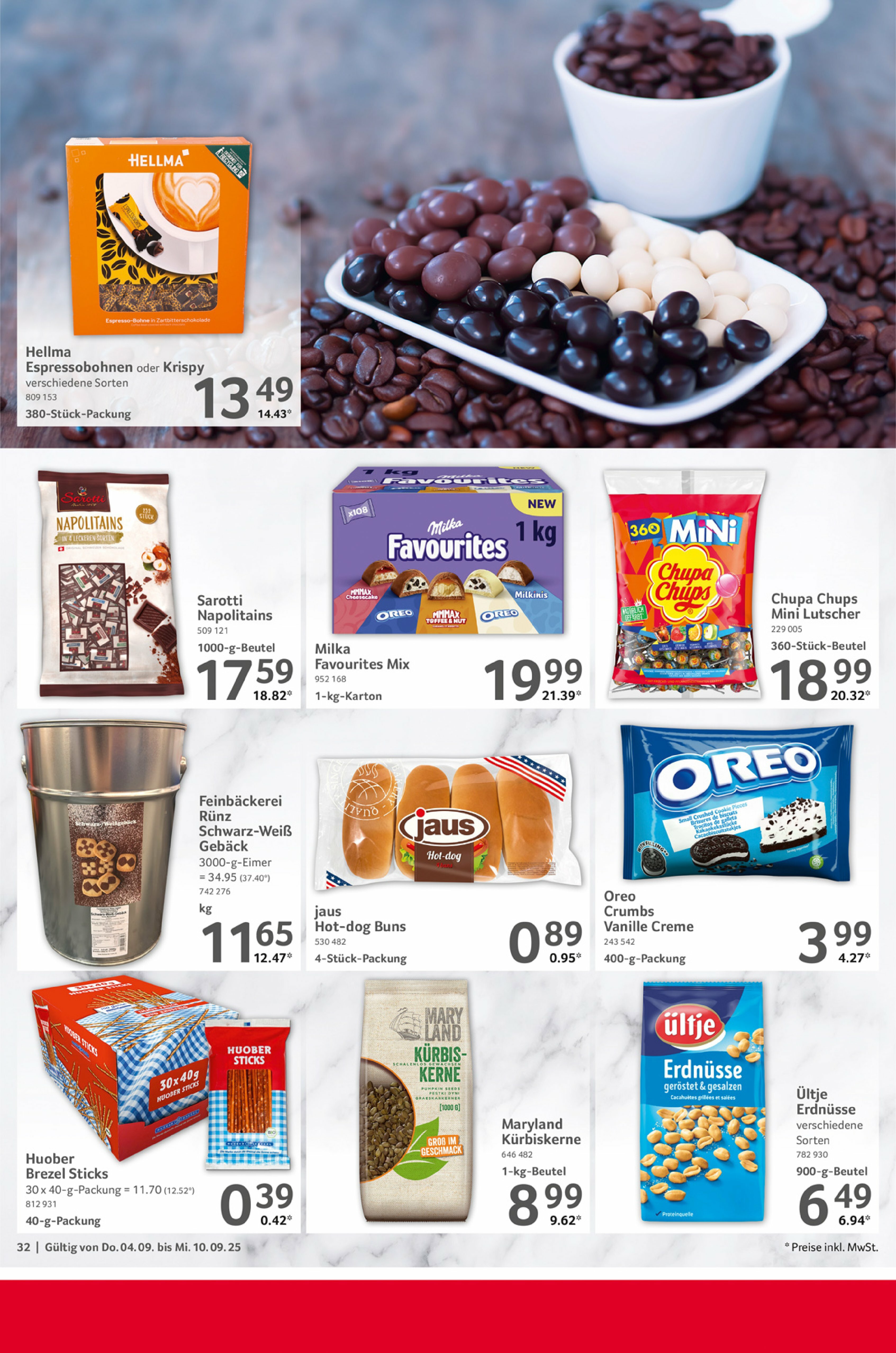 selgros - Selgros - Food-Prospekt gültig vom 04.09. bis 10.09. - page: 32