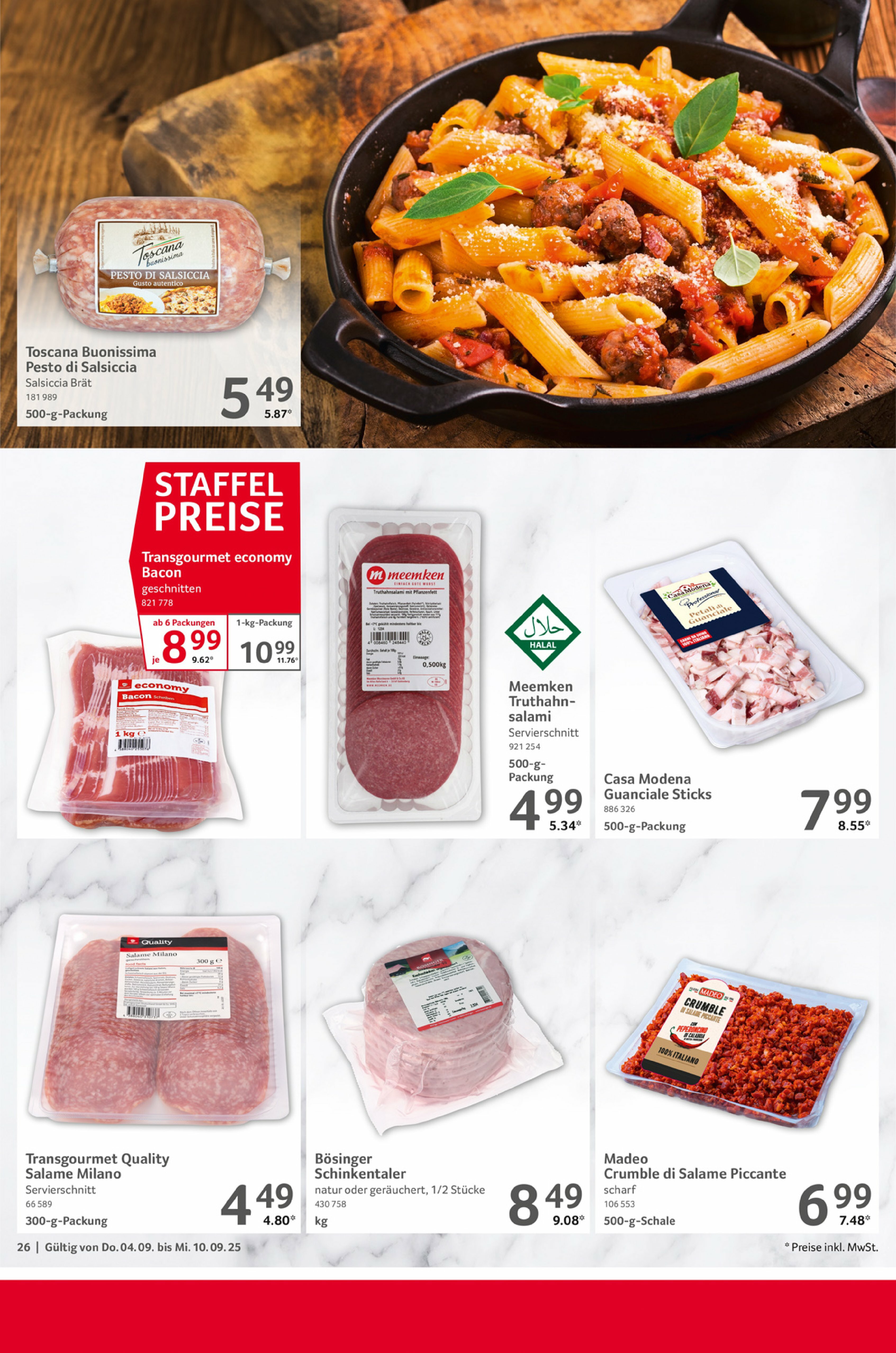 selgros - Selgros - Food-Prospekt gültig vom 04.09. bis 10.09. - page: 26