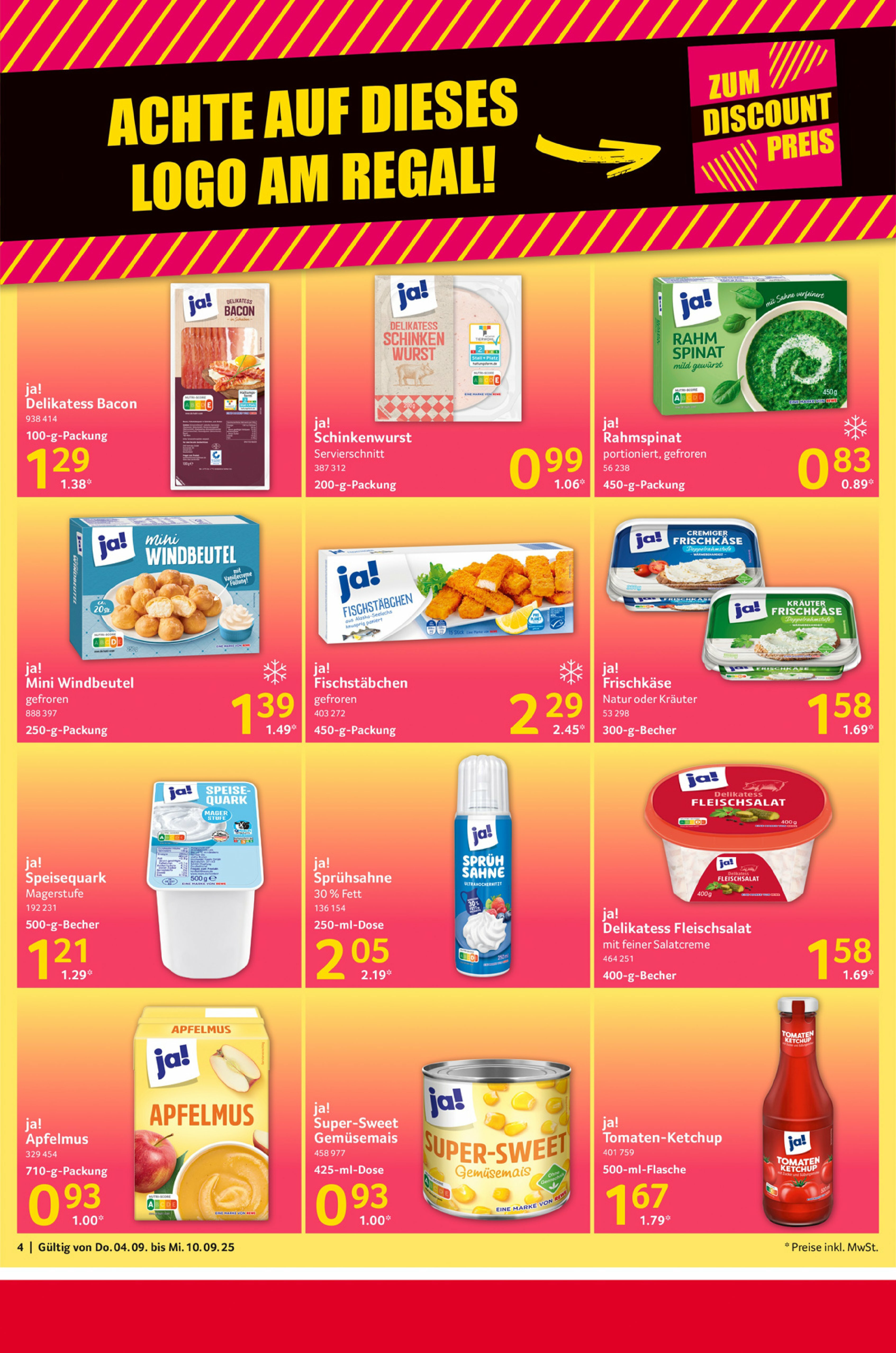 selgros - Selgros - Food-Prospekt gültig vom 04.09. bis 10.09. - page: 4