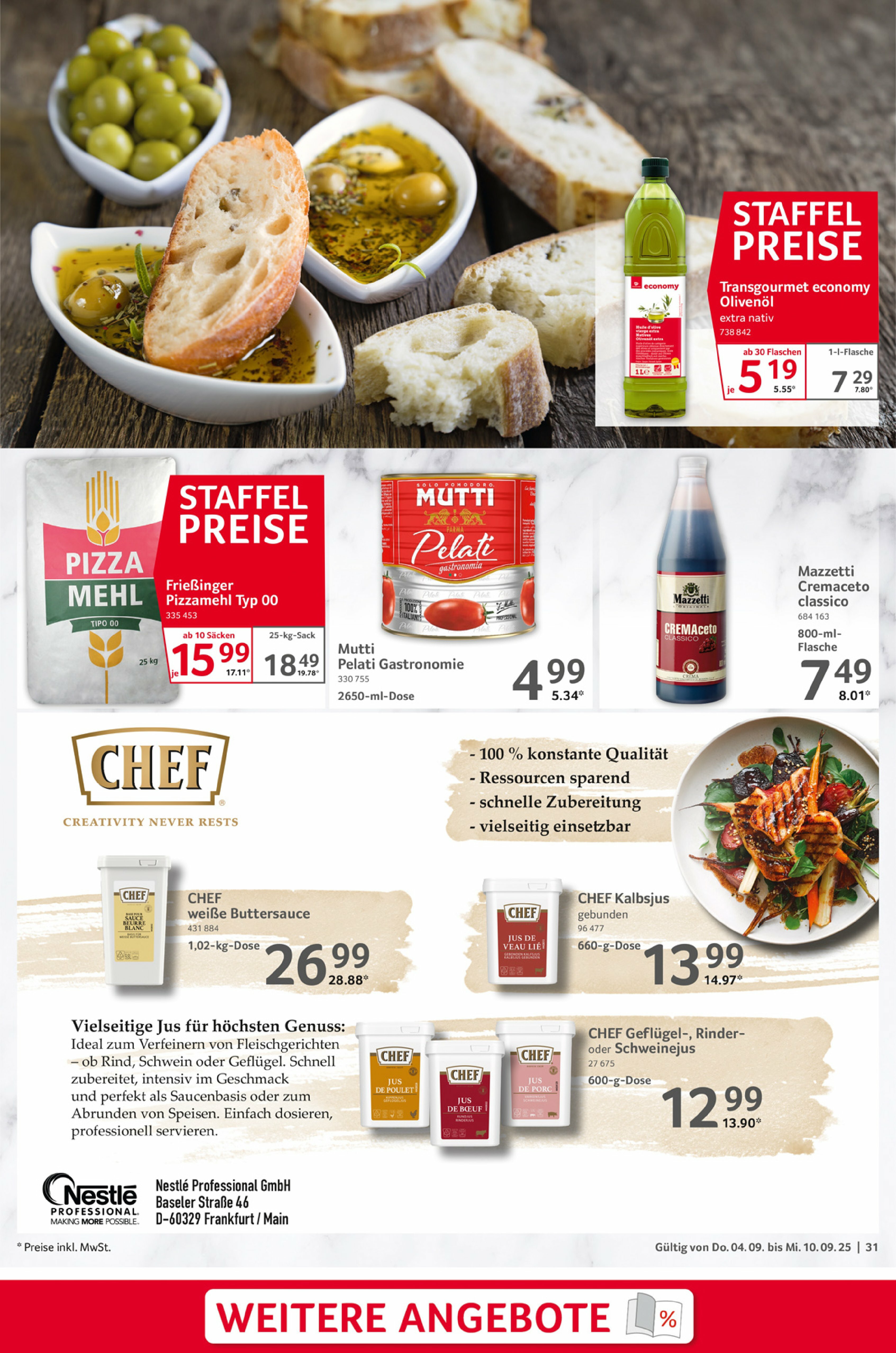selgros - Selgros - Food-Prospekt gültig vom 04.09. bis 10.09. - page: 31