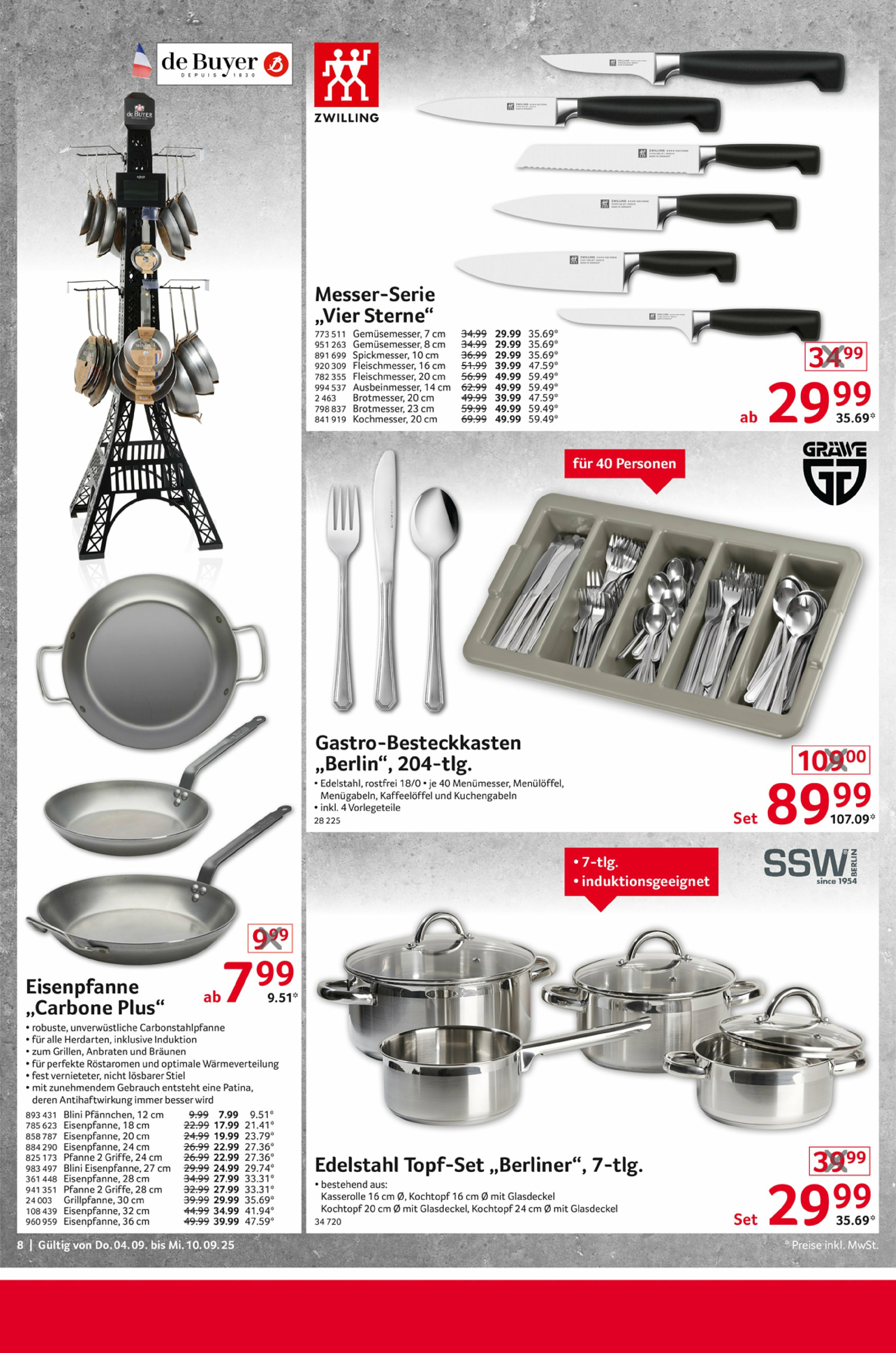 selgros - Selgros - Non Food-Prospekt gültig vom 04.09. bis 10.09. - page: 8