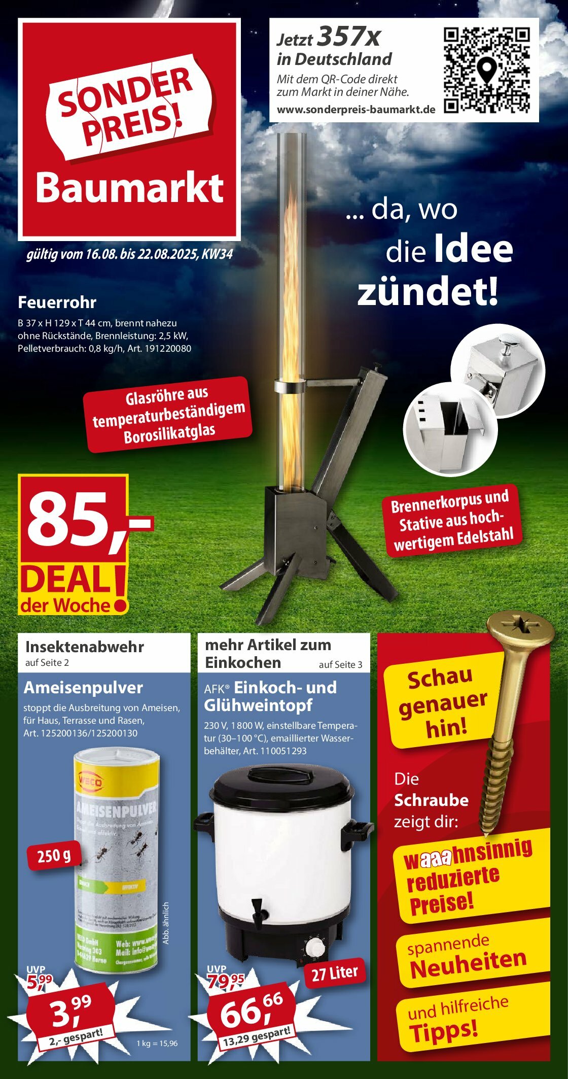 sonderpreis-baumarkt - Sonderpreis Baumarkt-Prospekt gültig vom 16.08. bis 22.08.