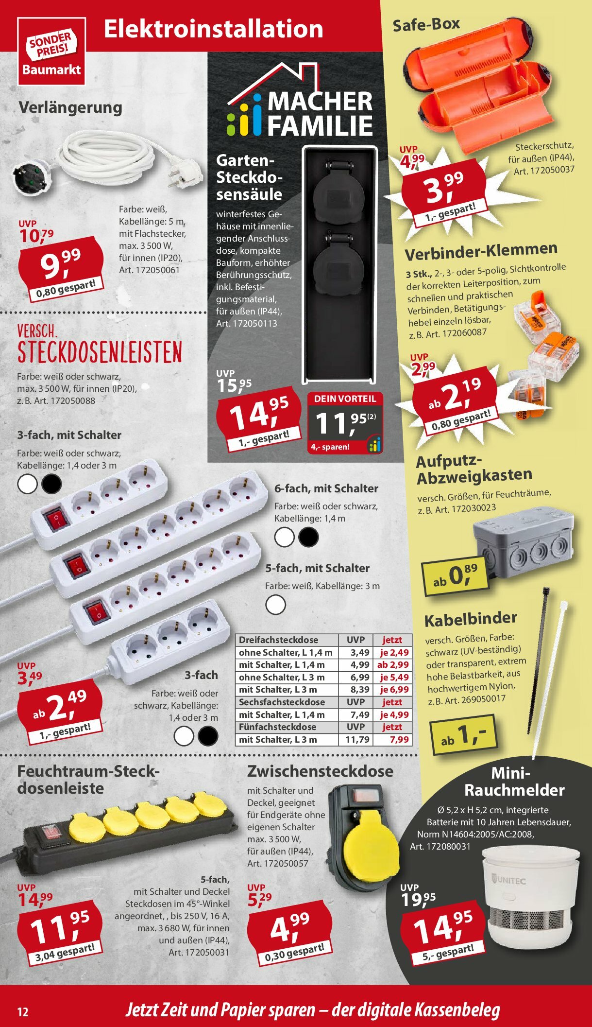 sonderpreis-baumarkt - Sonderpreis Baumarkt-Prospekt gültig vom 16.08. bis 22.08. - page: 12