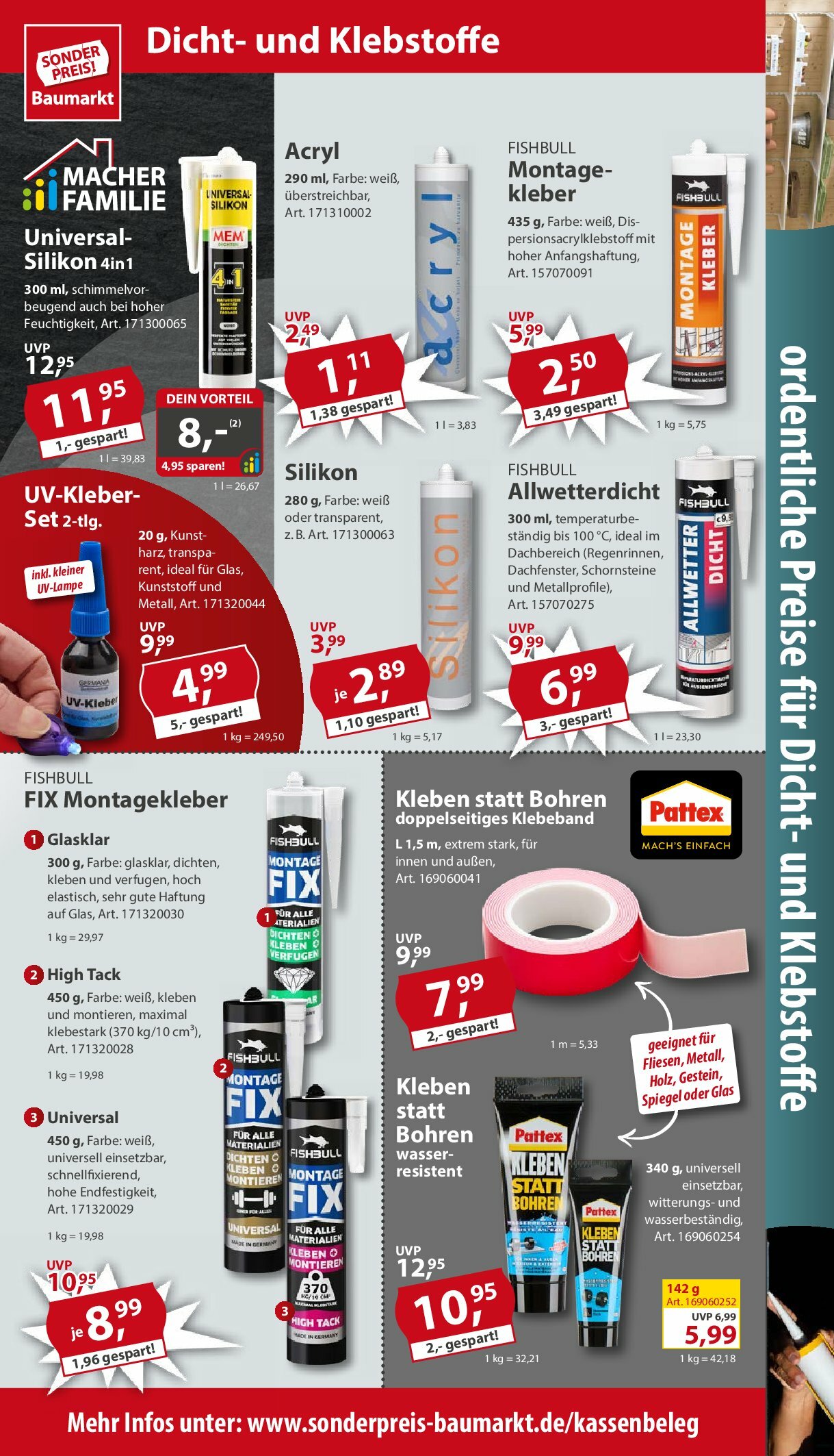 sonderpreis-baumarkt - Sonderpreis Baumarkt-Prospekt gültig vom 30.08. bis 05.09. - page: 9