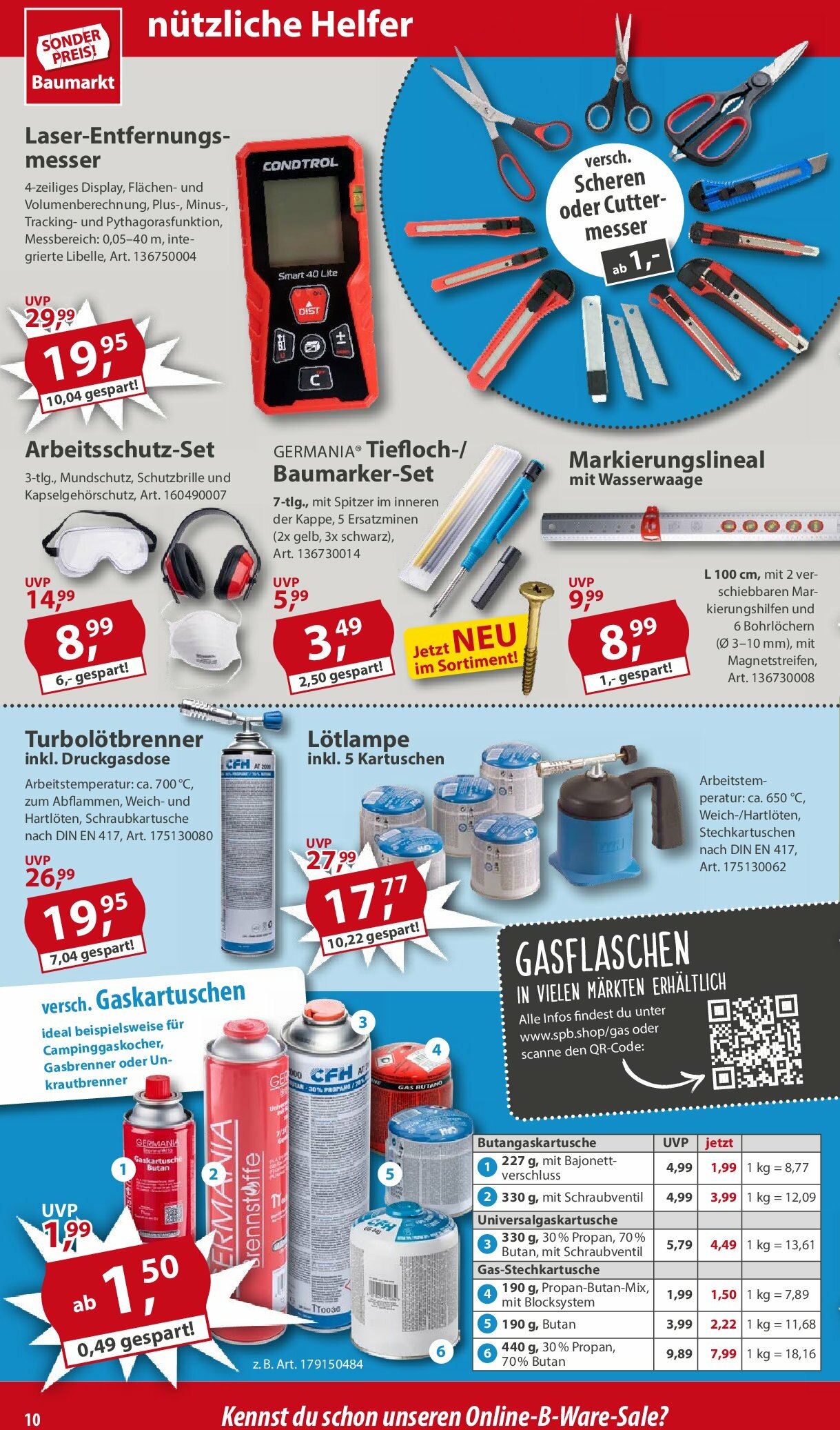 sonderpreis-baumarkt - Sonderpreis Baumarkt-Prospekt gültig vom 30.08. bis 05.09. - page: 10