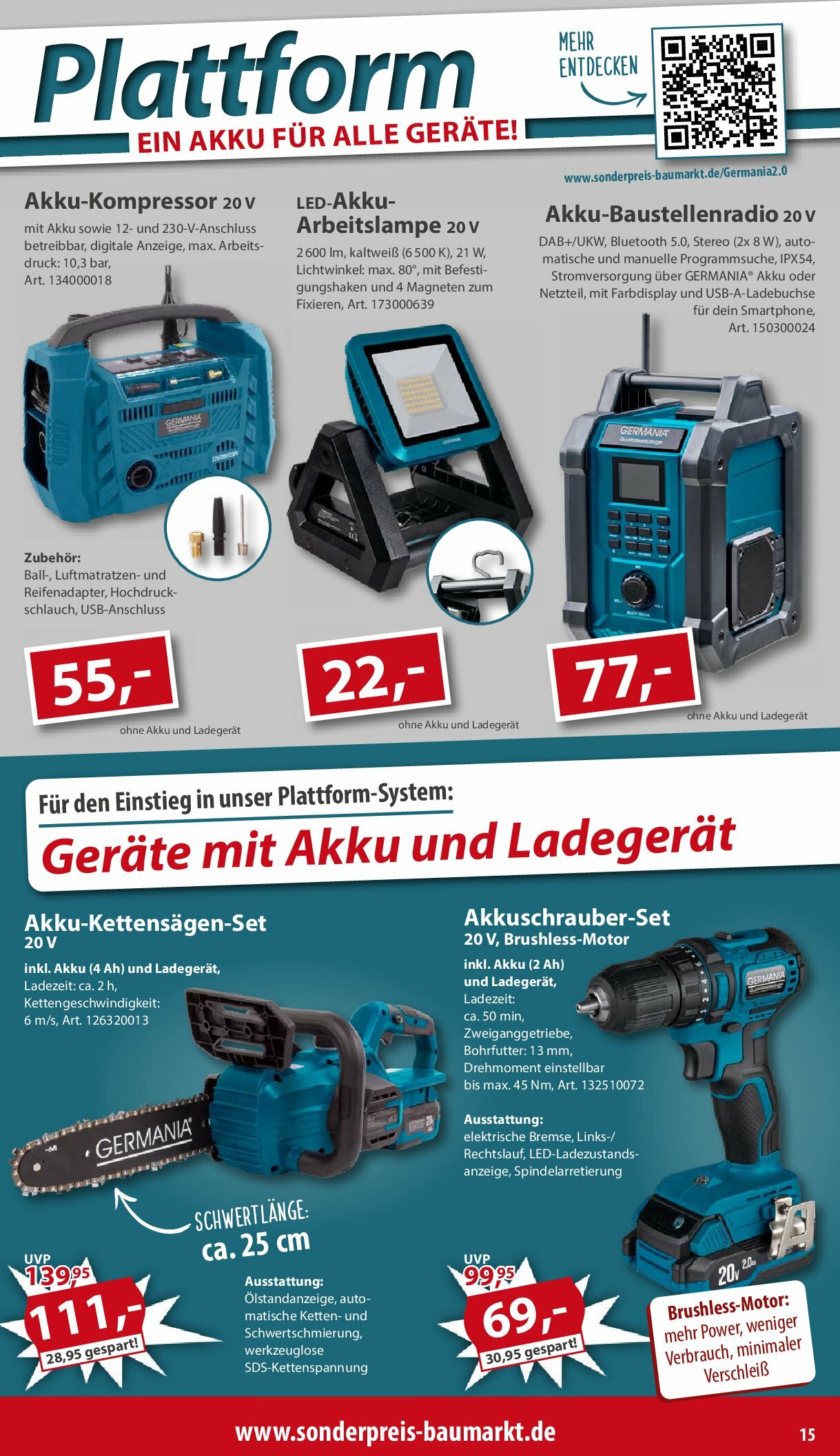 sonderpreis-baumarkt - Sonderpreis Baumarkt-Prospekt gültig vom 30.08. bis 05.09. - page: 15