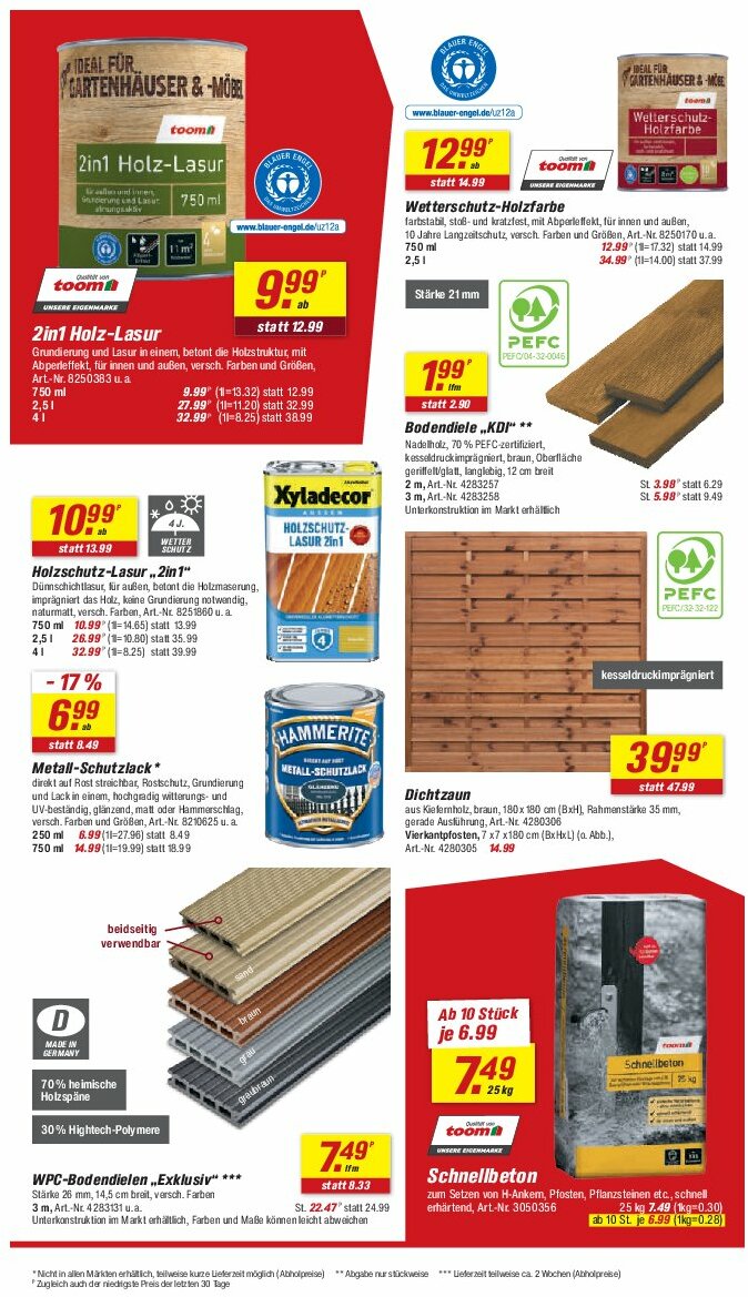 toom - Toom-Prospekt gültig vom 16.08. bis 22.08. - page: 4