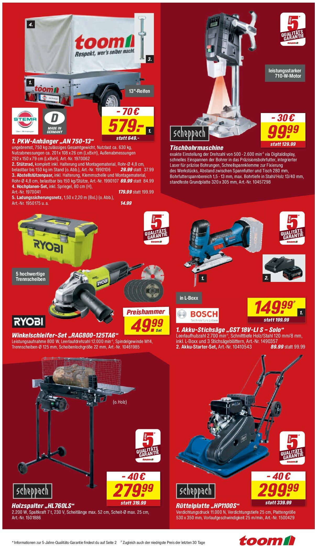 toom - Toom-Prospekt gültig vom 30.08. bis 05.09. - page: 7