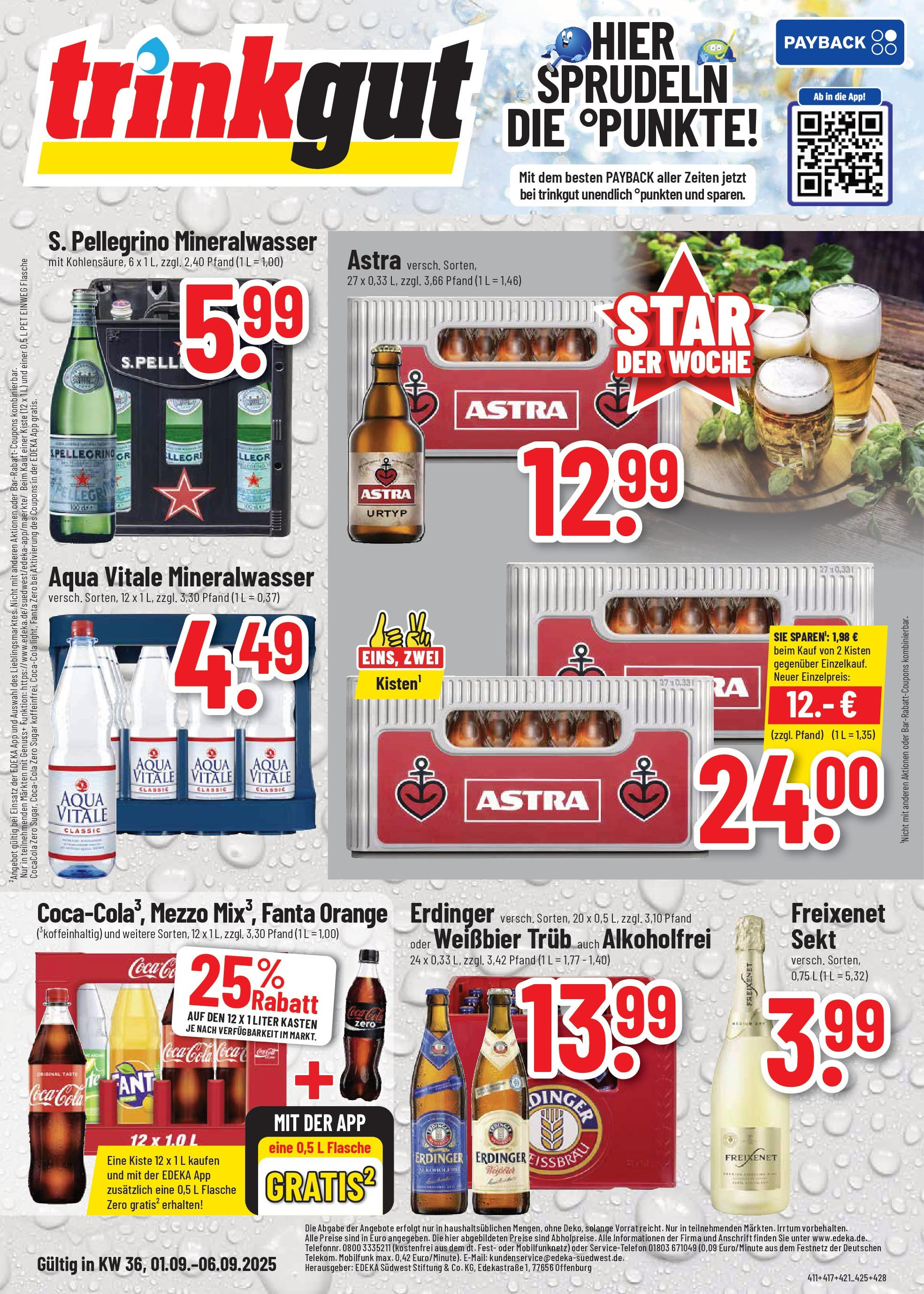 trinkgut - Trinkgut - Wochenangebote-Prospekt gültig vom 01.09. bis 06.09.