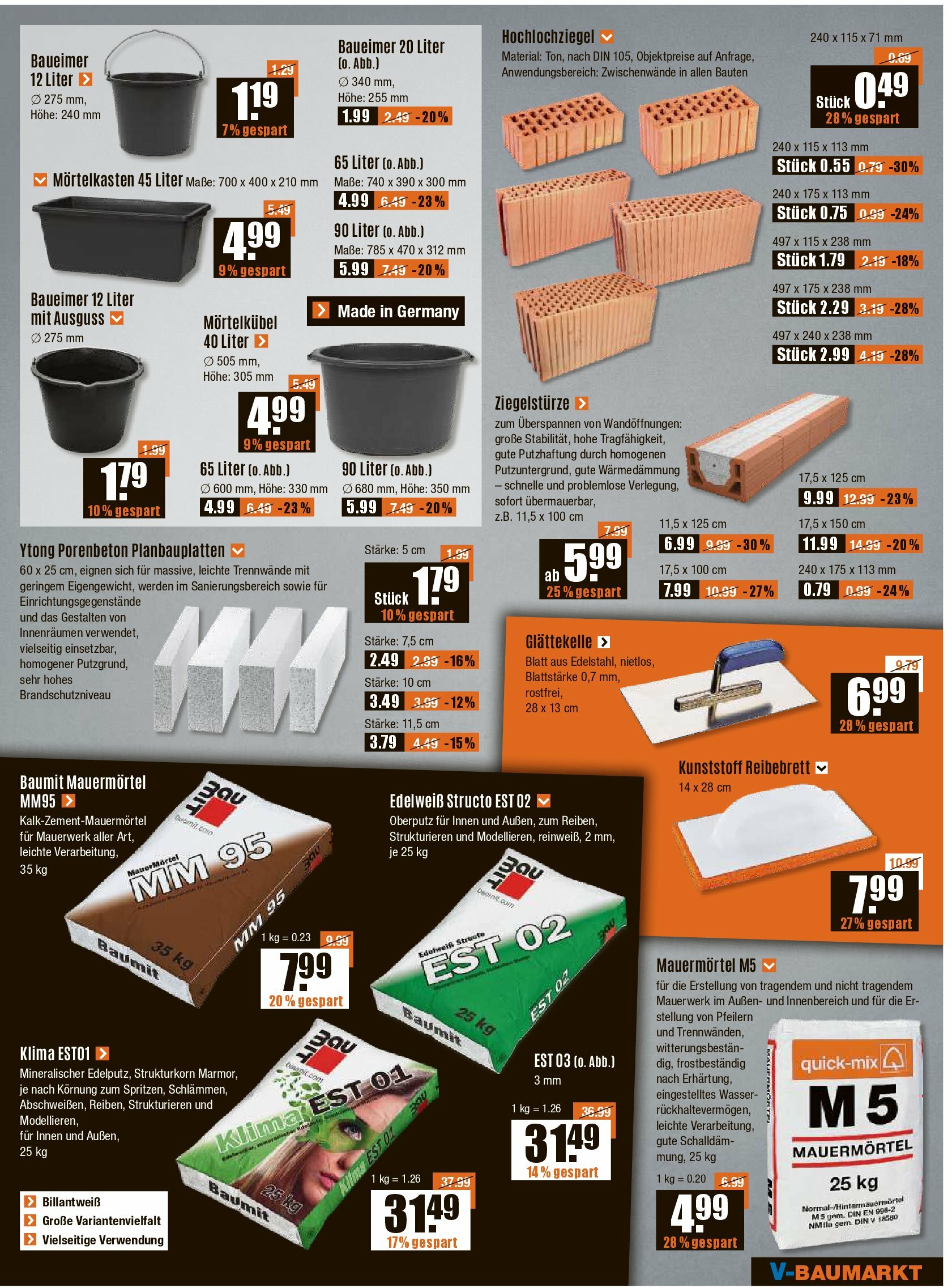 vmarkt - V-Baumarkt - München-Prospekt gültig vom 28.08. bis 03.09. - page: 5