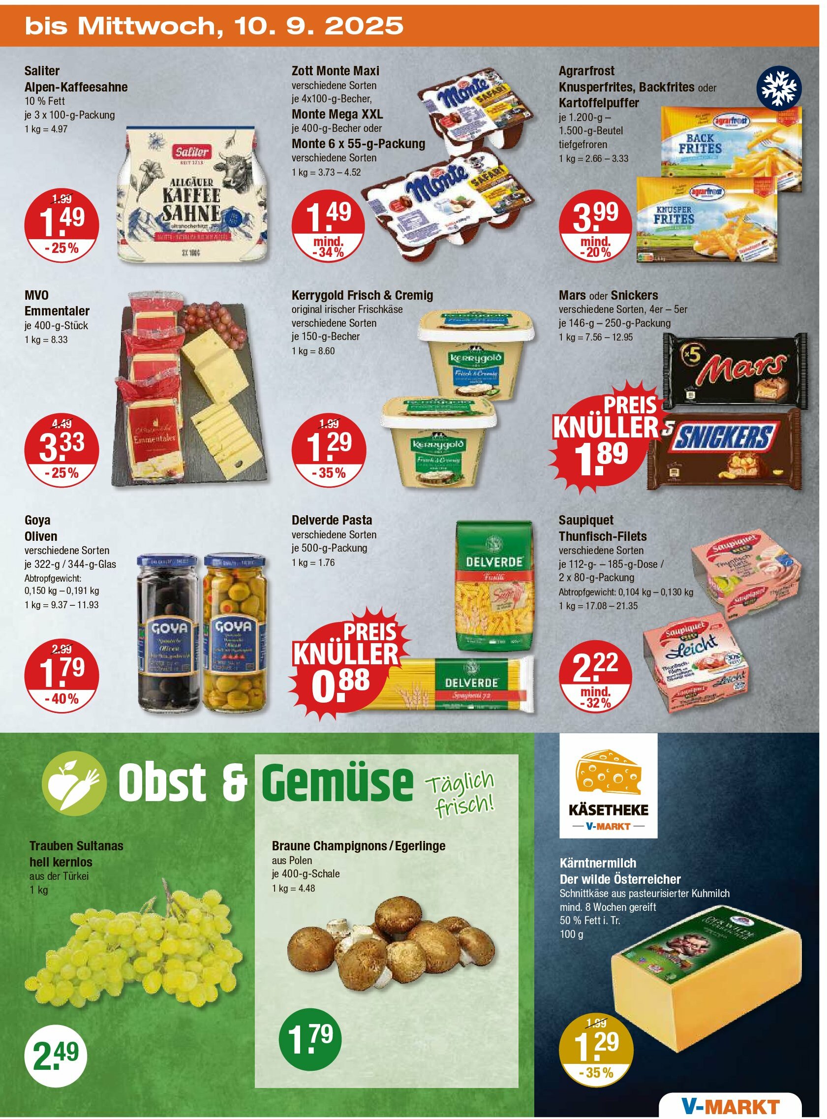 vmarkt - V-Markt - Schwaben / Oberbayern-Prospekt gültig vom 04.09. bis 10.09. - page: 19