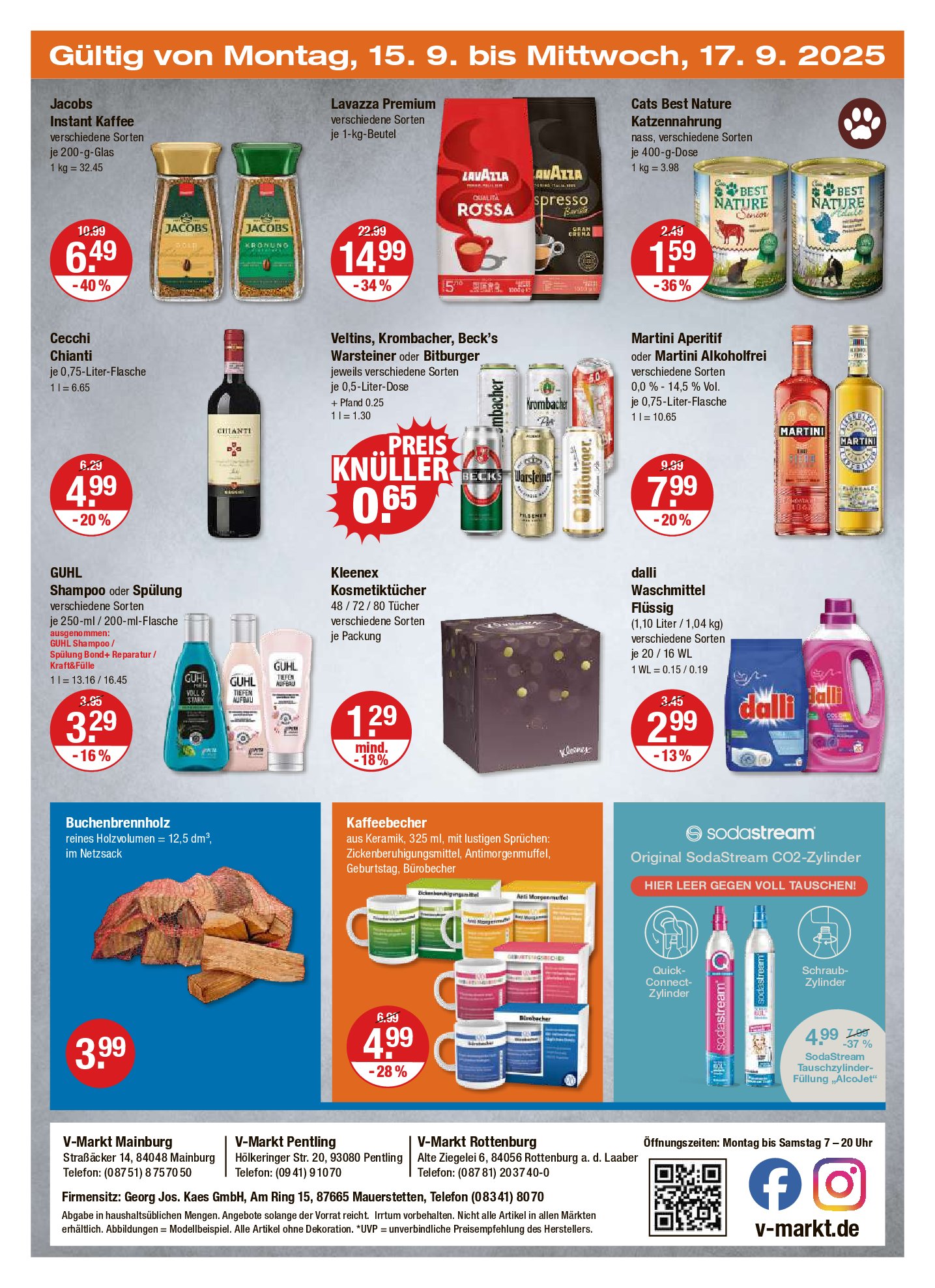 vmarkt - V-Markt - Hallertau / Oberpfalz-Prospekt gültig vom 11.09. bis 17.09. - page: 28