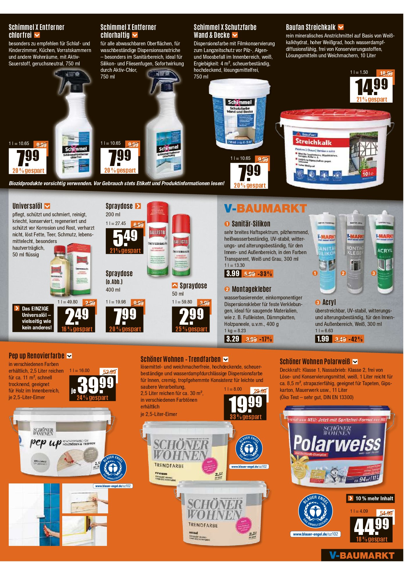 vmarkt - V-Baumarkt - Schwaben / Oberbayern-Prospekt gültig vom 11.09. bis 17.09. - page: 5