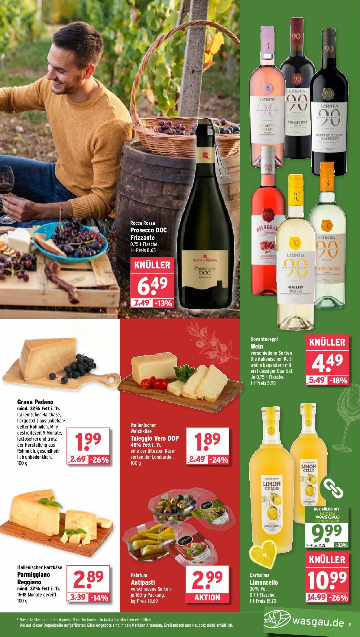 wasgau - Wasgau-Prospekt gültig vom 18.08. bis 23.08. - page: 11