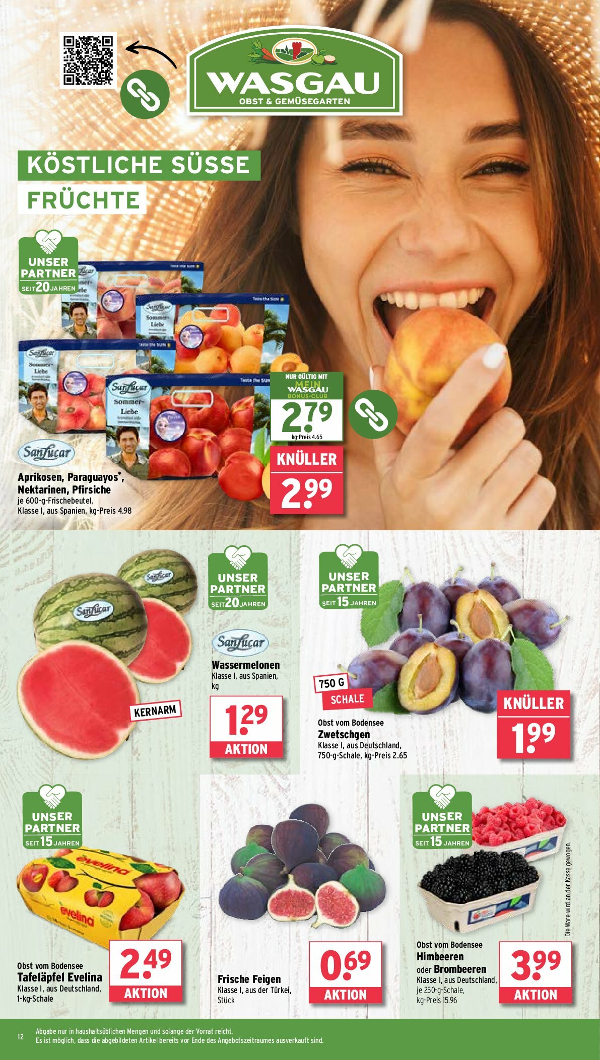 wasgau - Wasgau-Prospekt gültig vom 18.08. bis 23.08. - page: 12