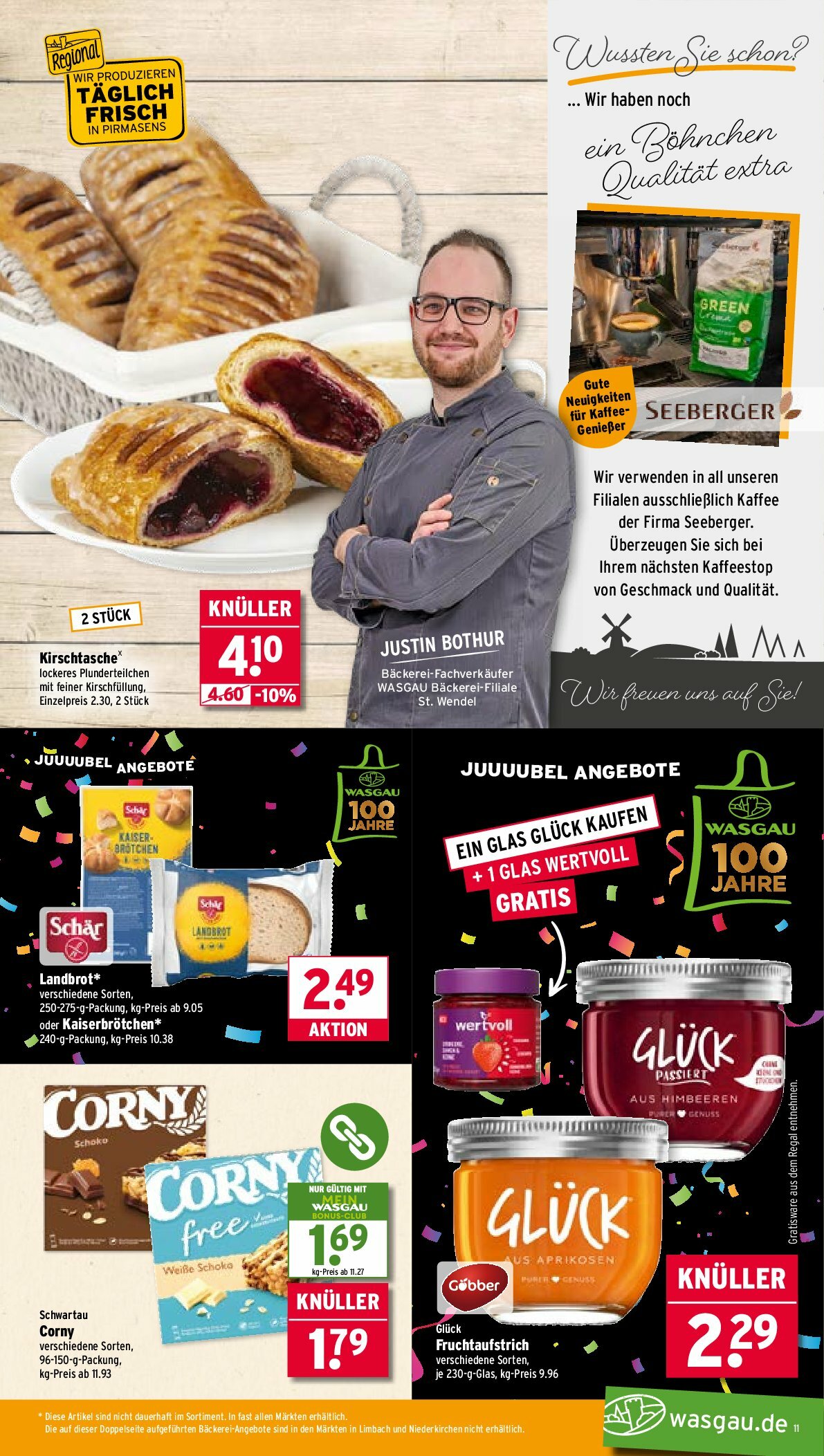 wasgau - Wasgau-Prospekt gültig vom 25.08. bis 30.08. - page: 11