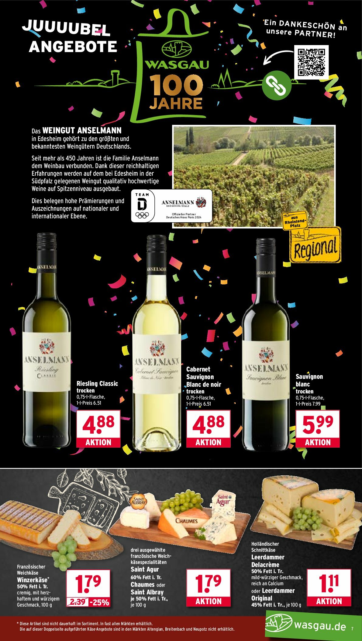 wasgau - Wasgau-Prospekt gültig vom 25.08. bis 30.08. - page: 7