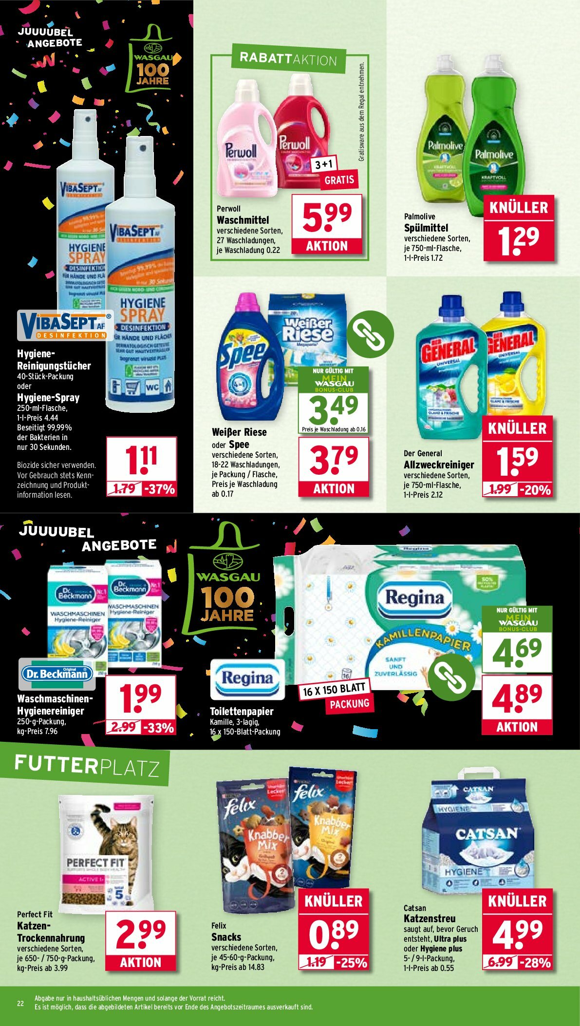 wasgau - Wasgau-Prospekt gültig vom 25.08. bis 30.08. - page: 22