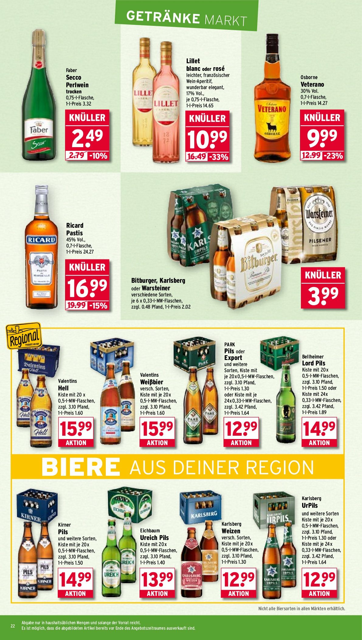 wasgau - Wasgau-Prospekt gültig vom 01.09. bis 06.09. - page: 22